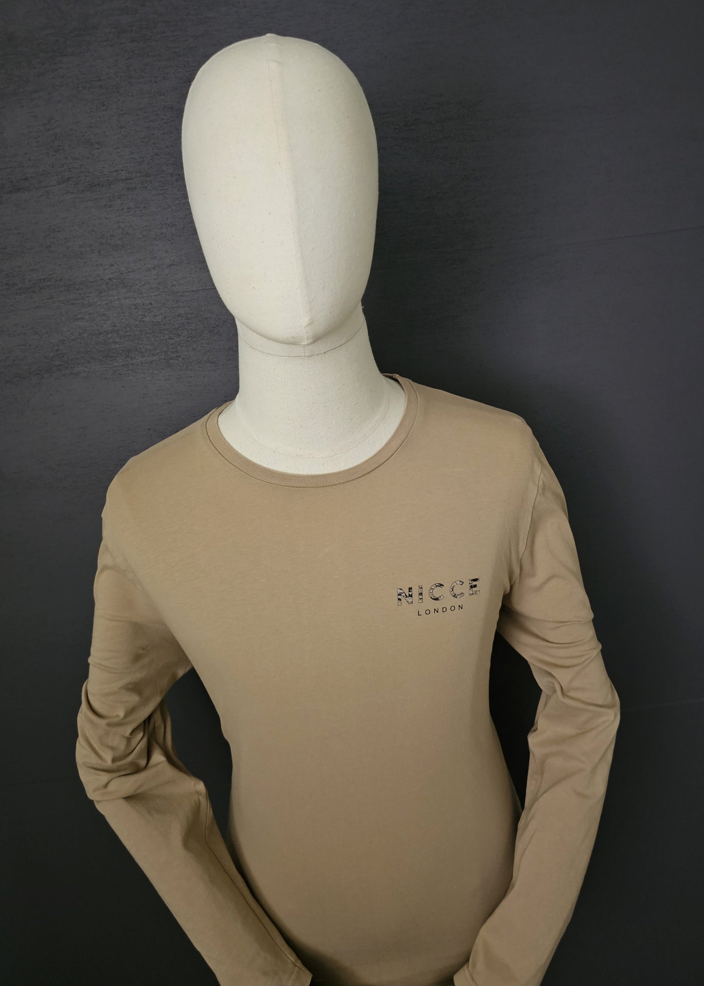 NICCE London Long Sleeve Camo embroidery T-Shirt
