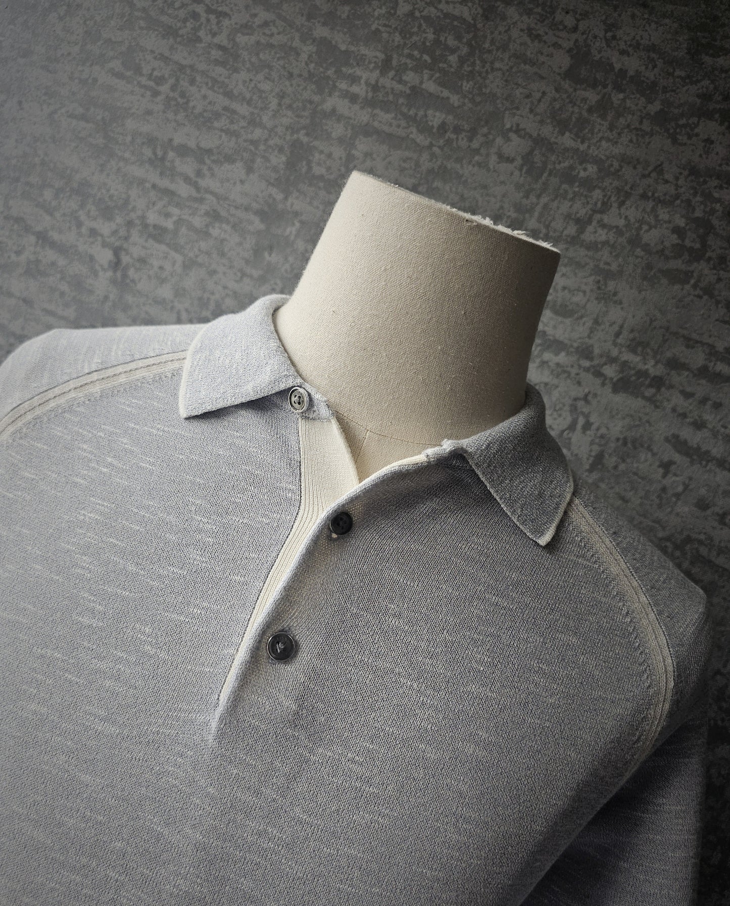 REISS Earlsfield Edition Long Sleeve Knitted Polo