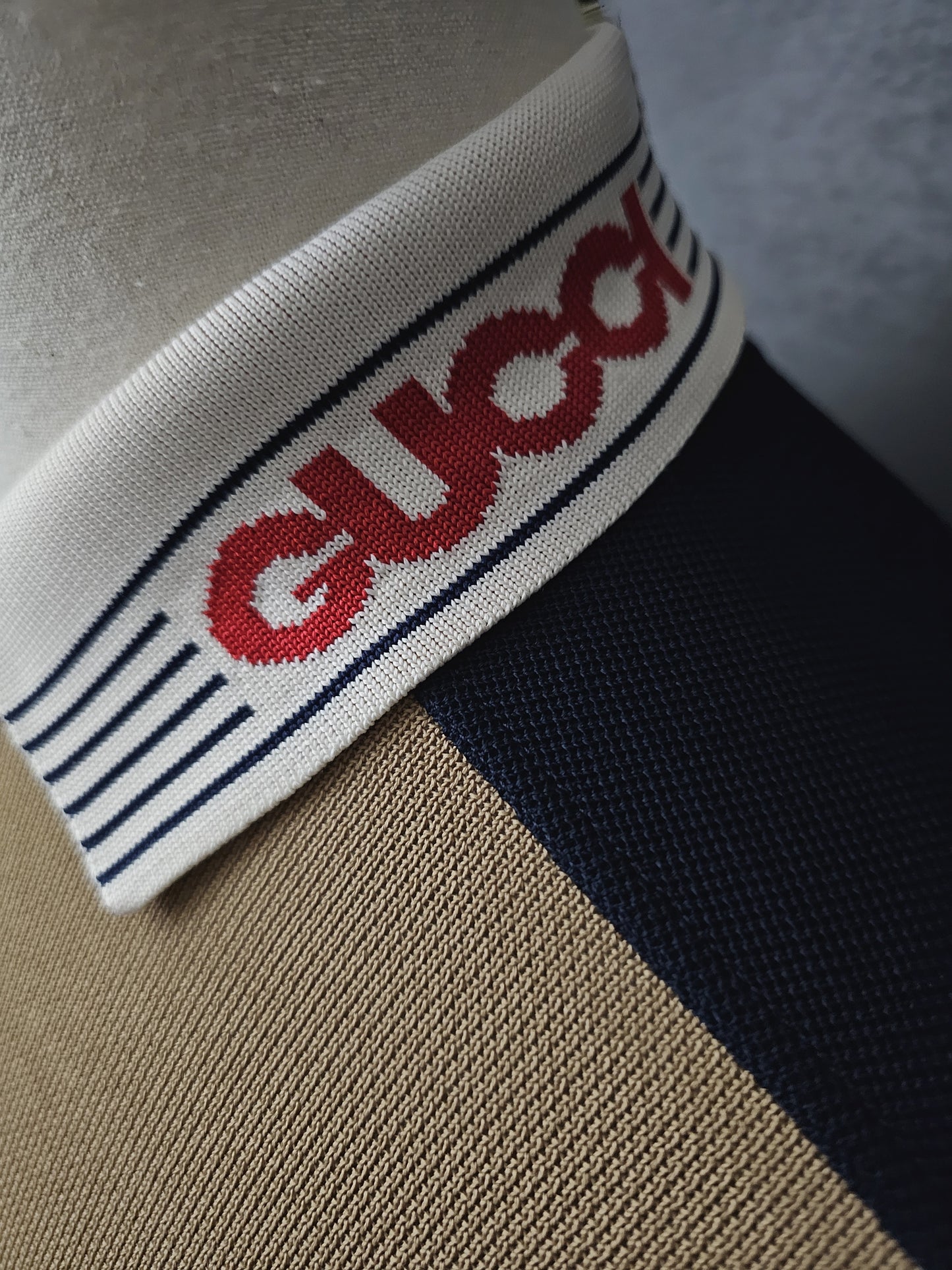 GUCCI Contrast Collar Polo Shirt
