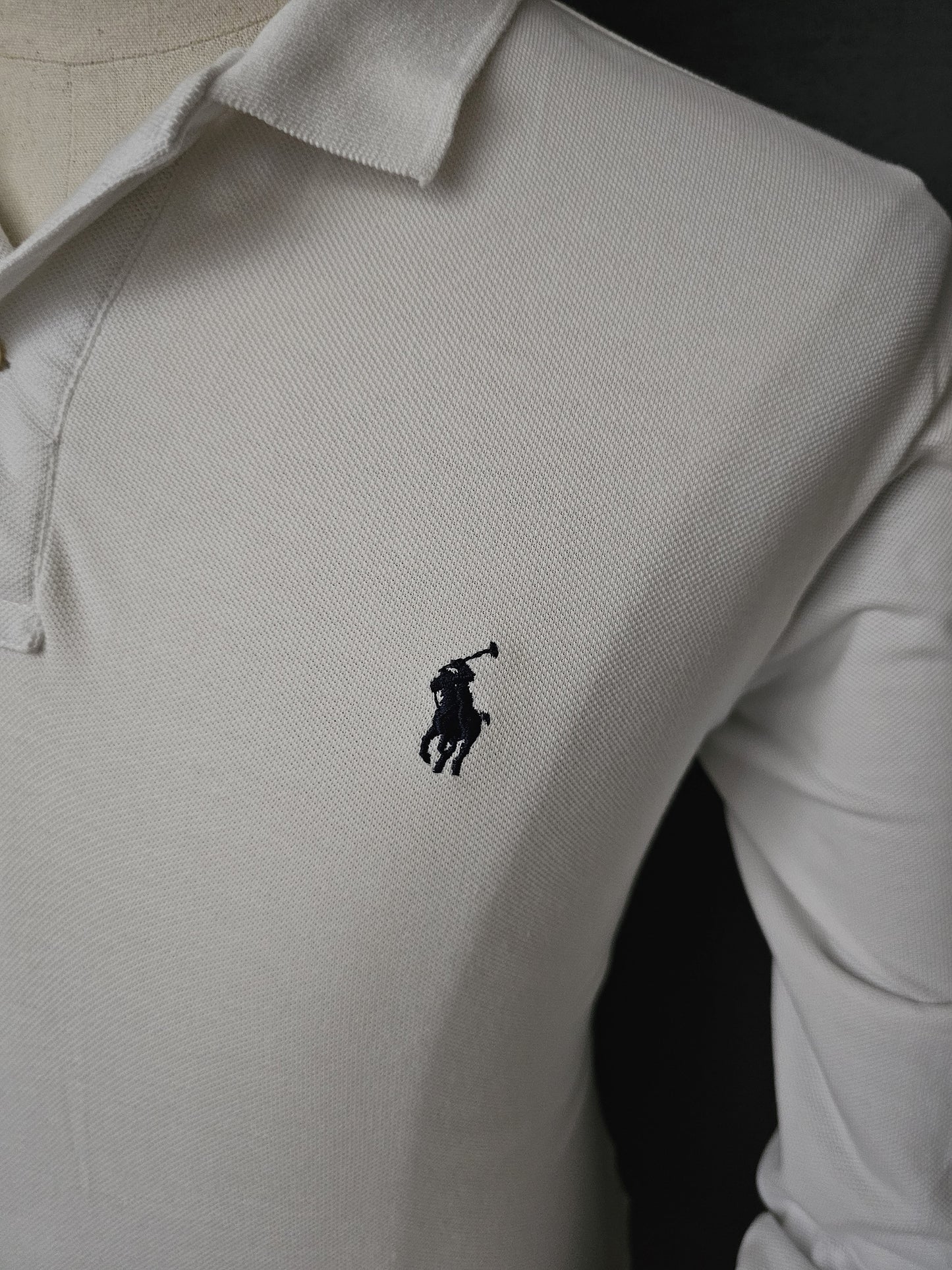RALPH LAUREN Long Sleeve Cotton Polo Shirt
