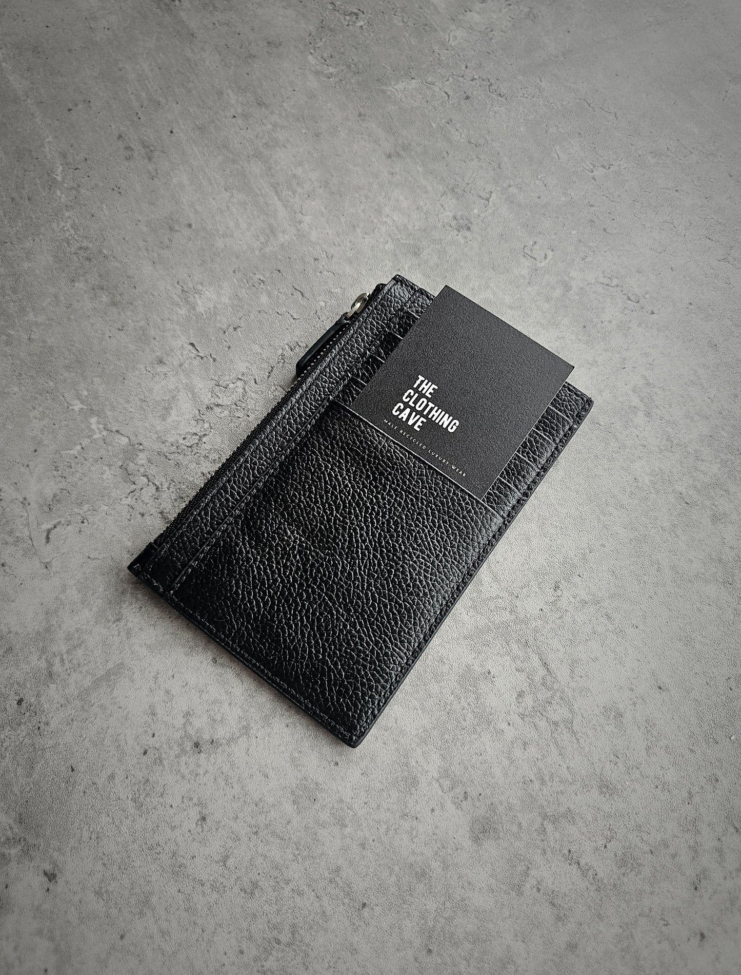 BALENCIAGA Planet Earth Card & Coin Holder