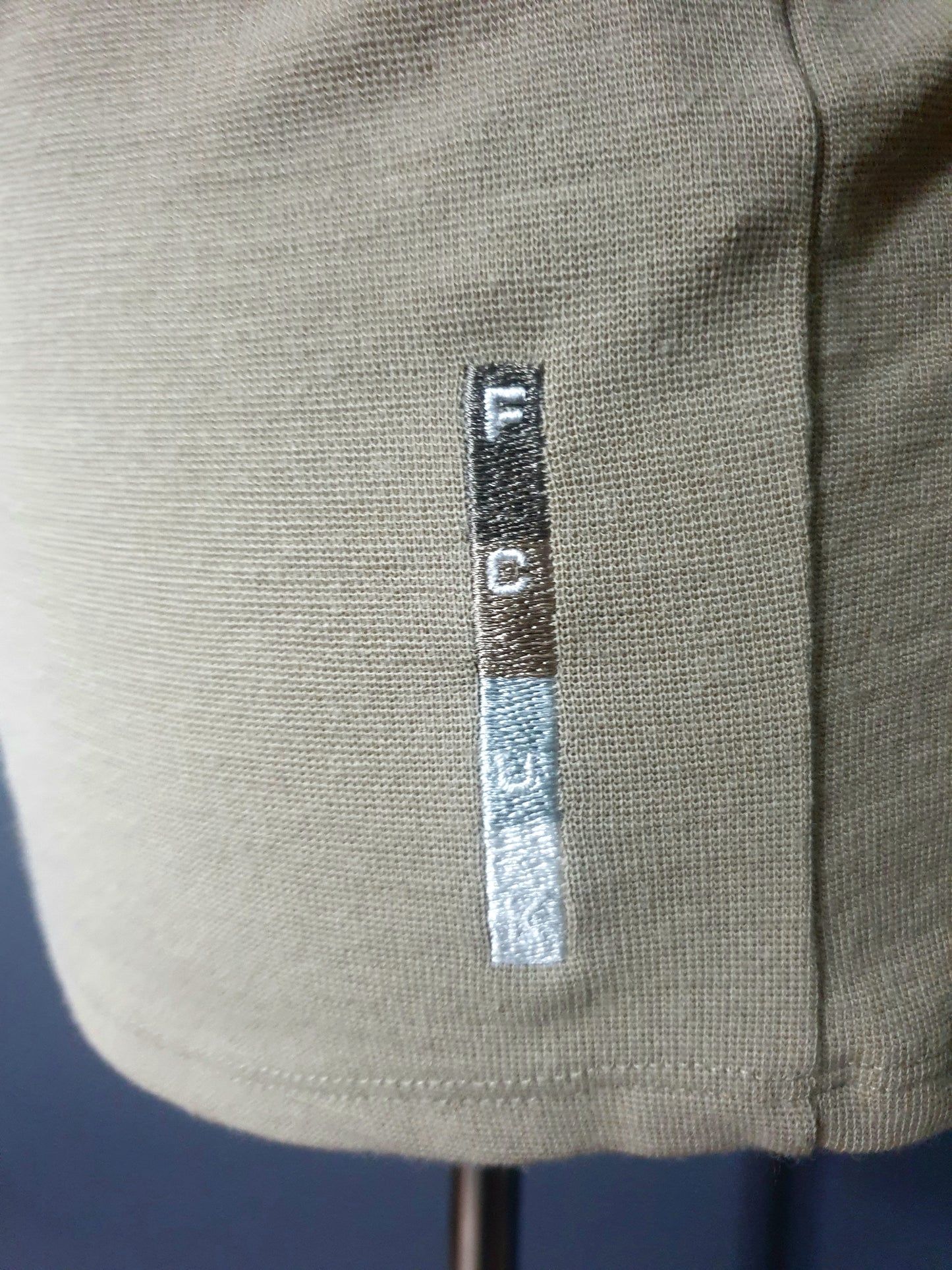 FCUK French Connection Chamois Sweatshirt in Beige
