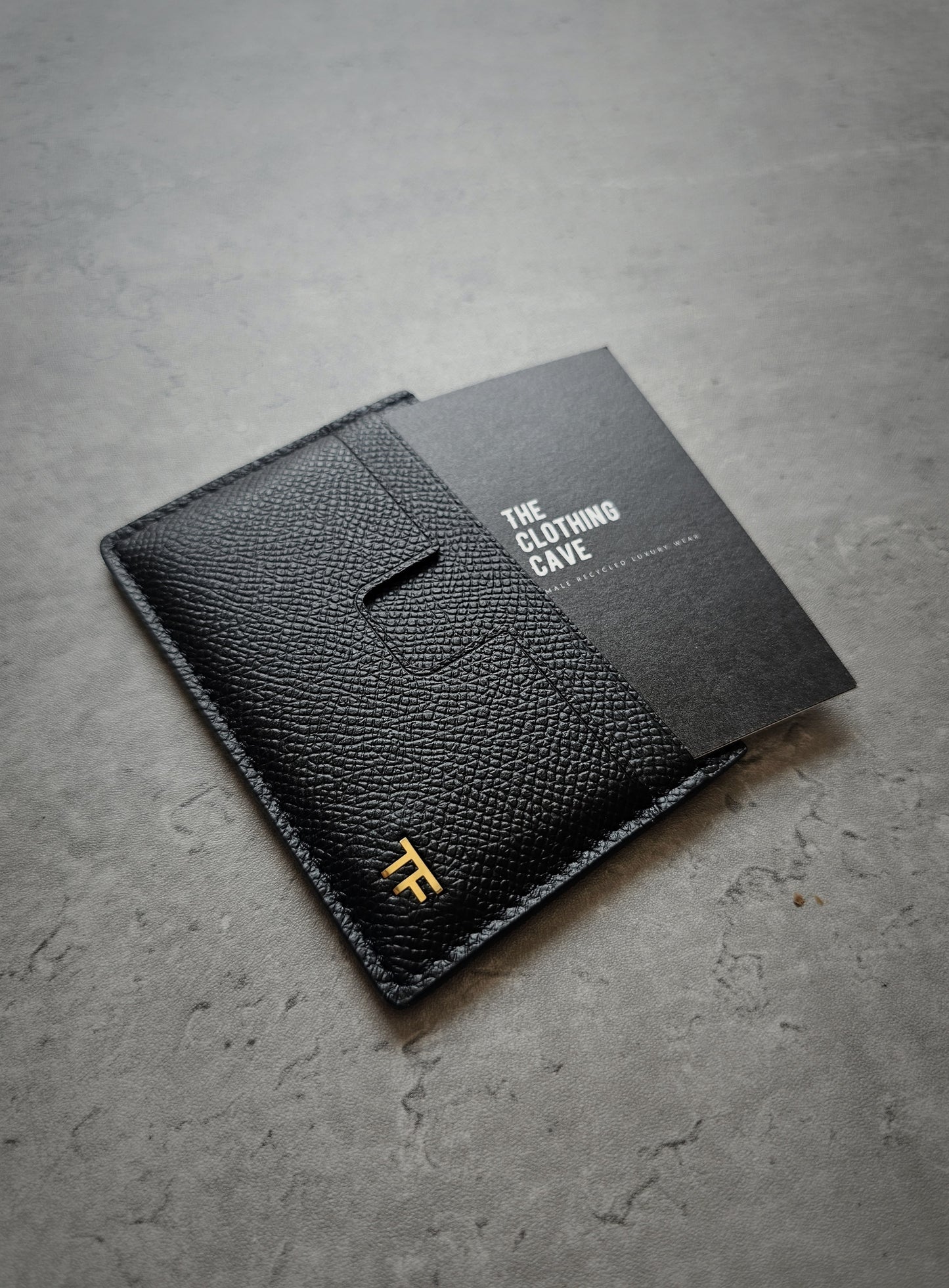 TOM FORD T-Line TF Leather Card Holder