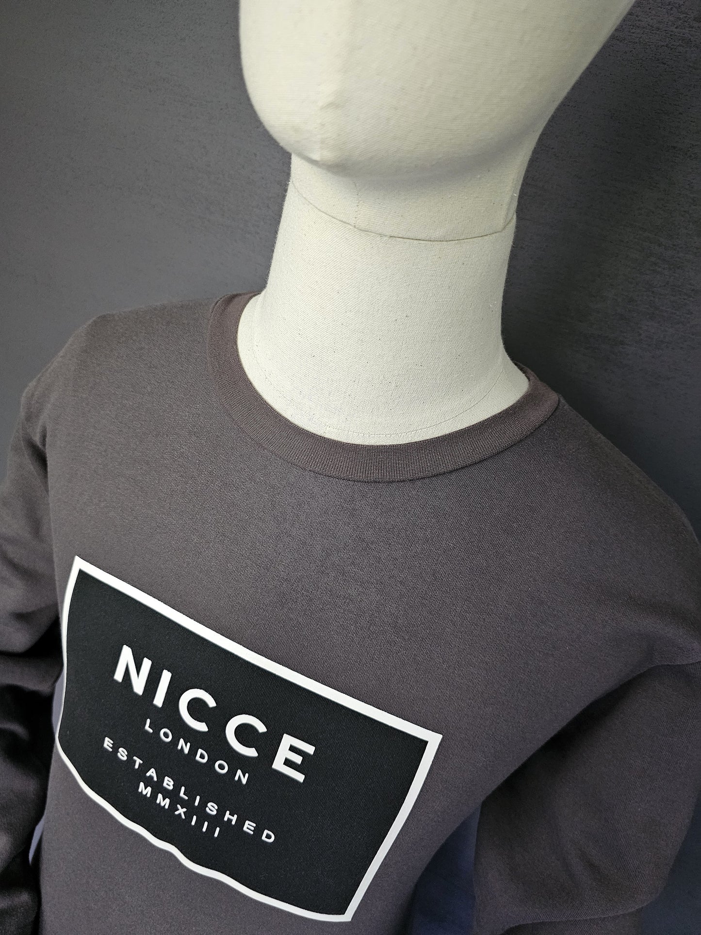 NICCE Classic Cotton Print Sweatshirt