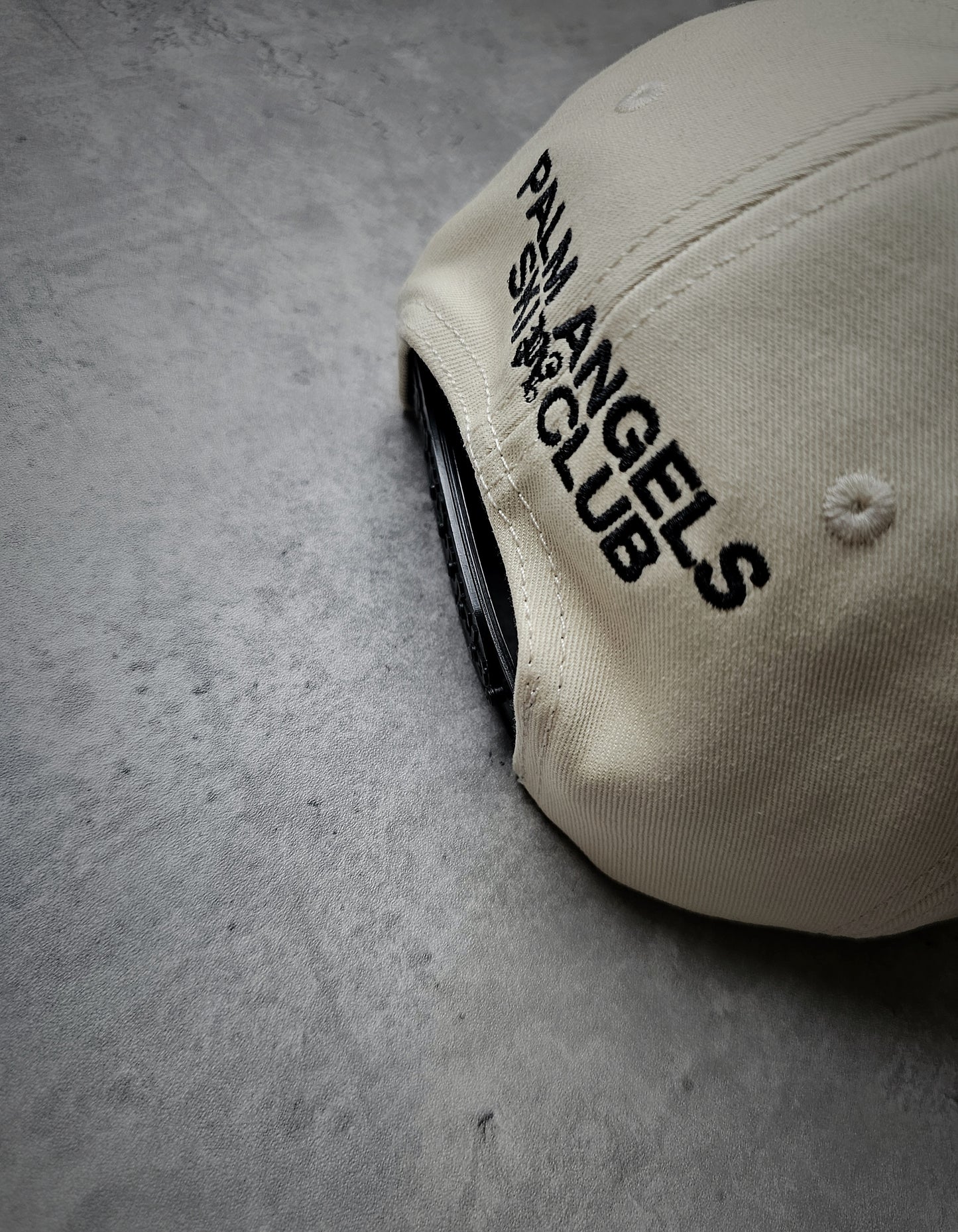 PALM ANGELS Monogram Ski Baseball Cap