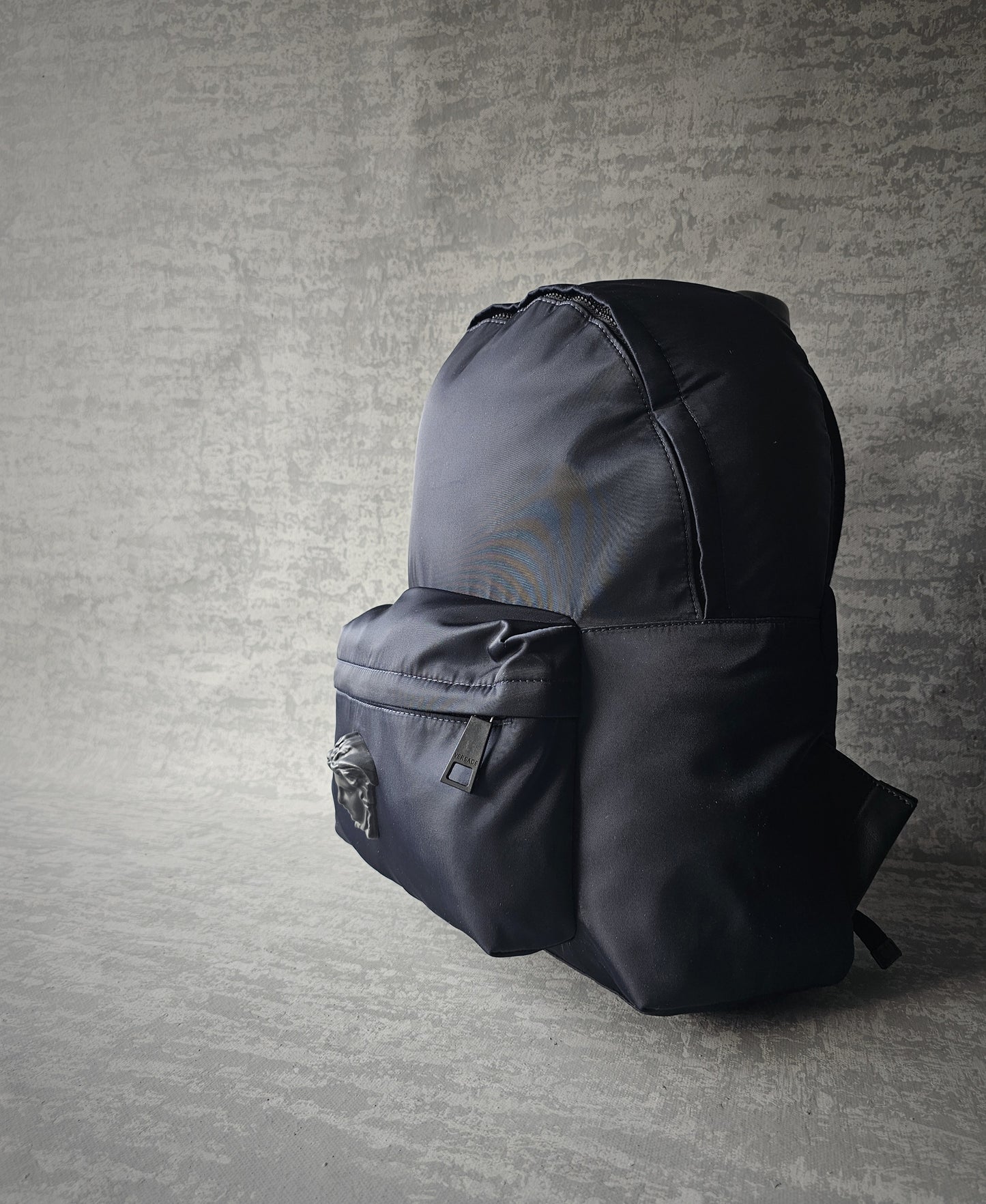 VERSACE Palazzo Medusa Navy Backpack