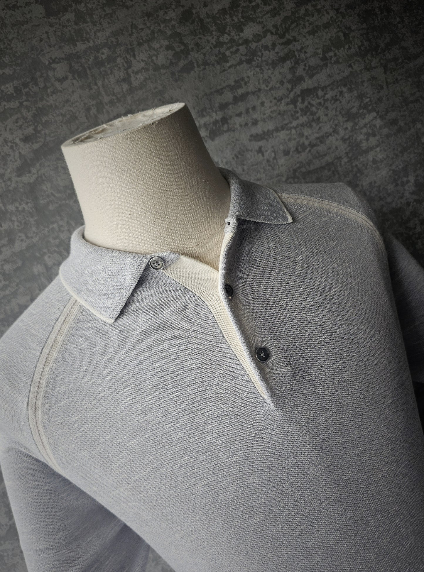REISS Earlsfield Edition Long Sleeve Knitted Polo