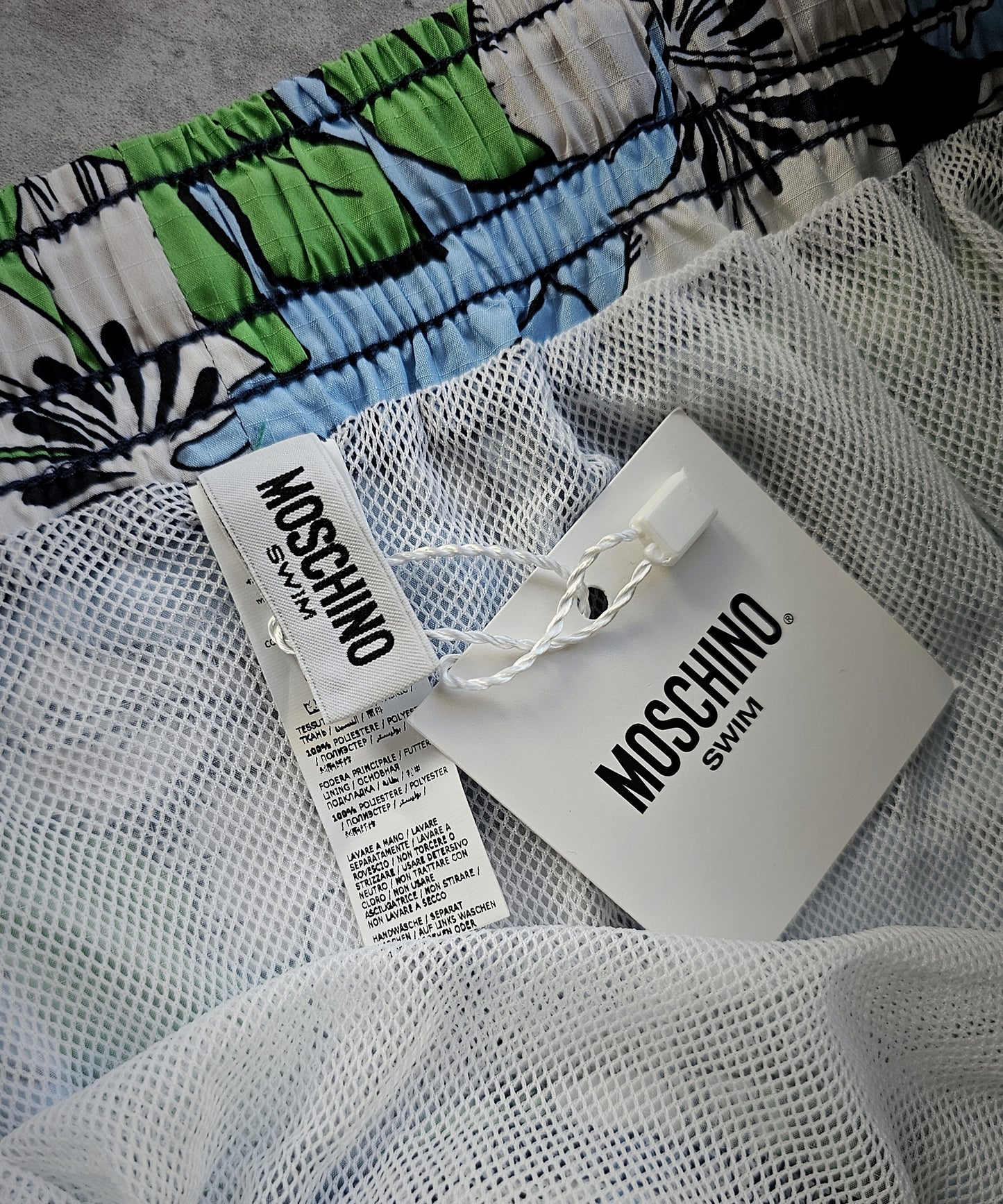 MOSCHINO Floral Print Swim Shorts *NEW*