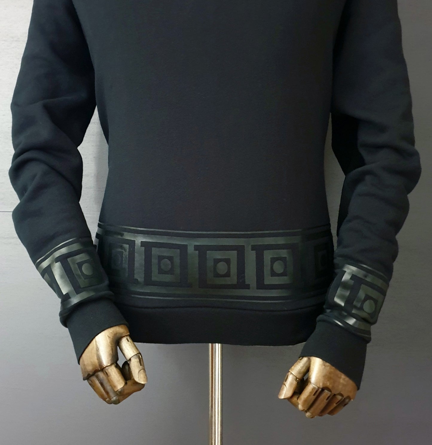 VERSACE Collection Baroque Print Sweatshirt