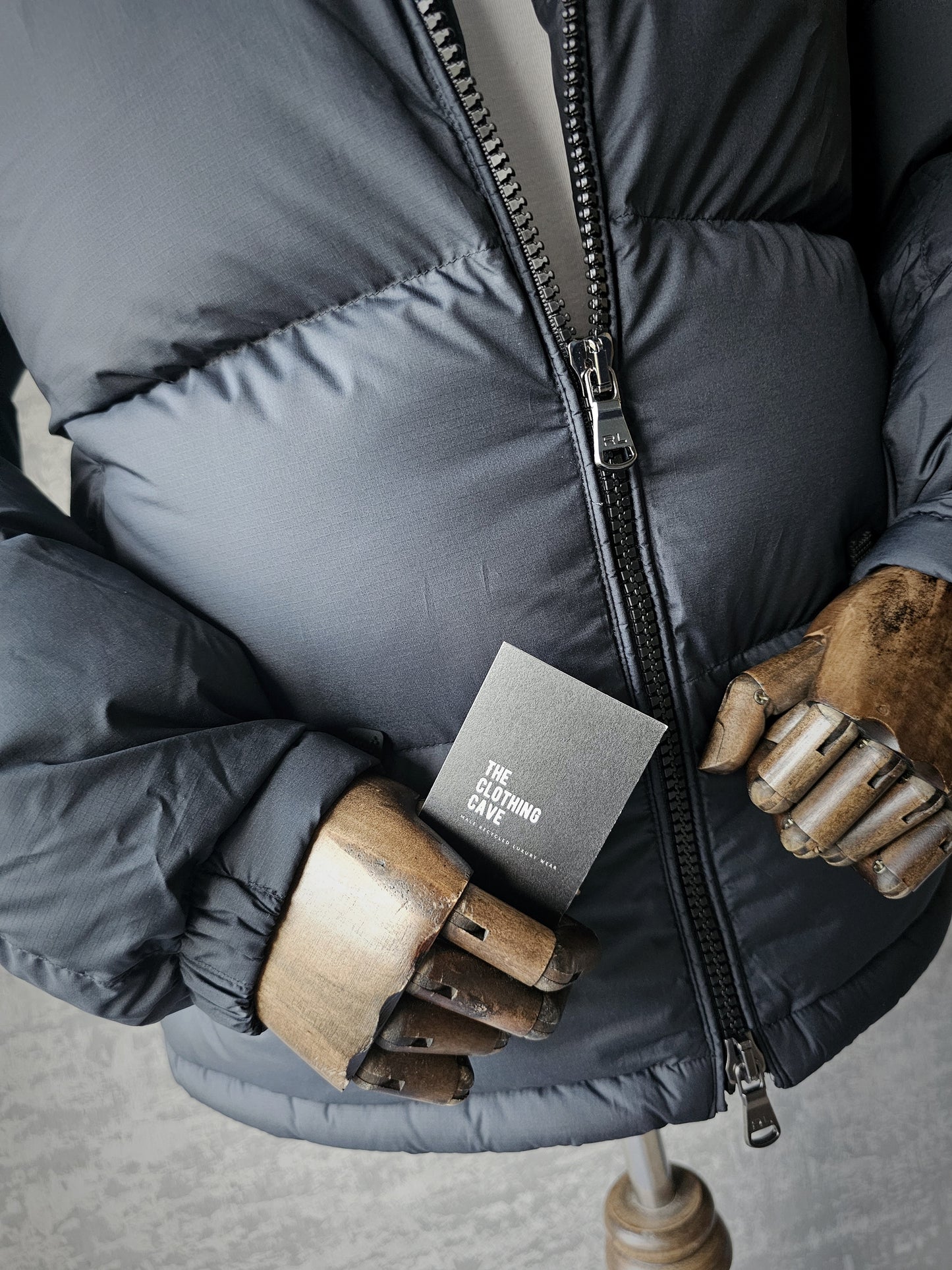 RALPH LAUREN EL CAP Black Puffer Jacket