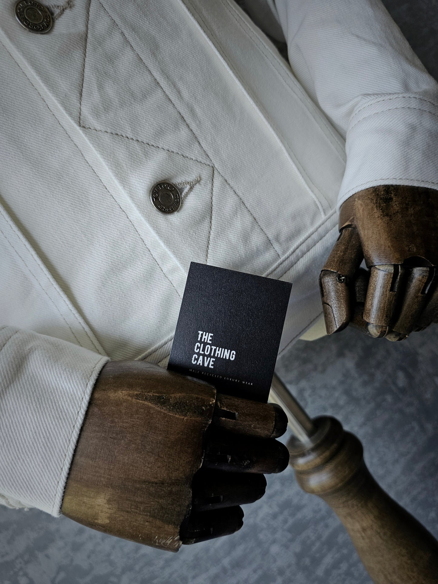 TOM FORD White Denim Jacket