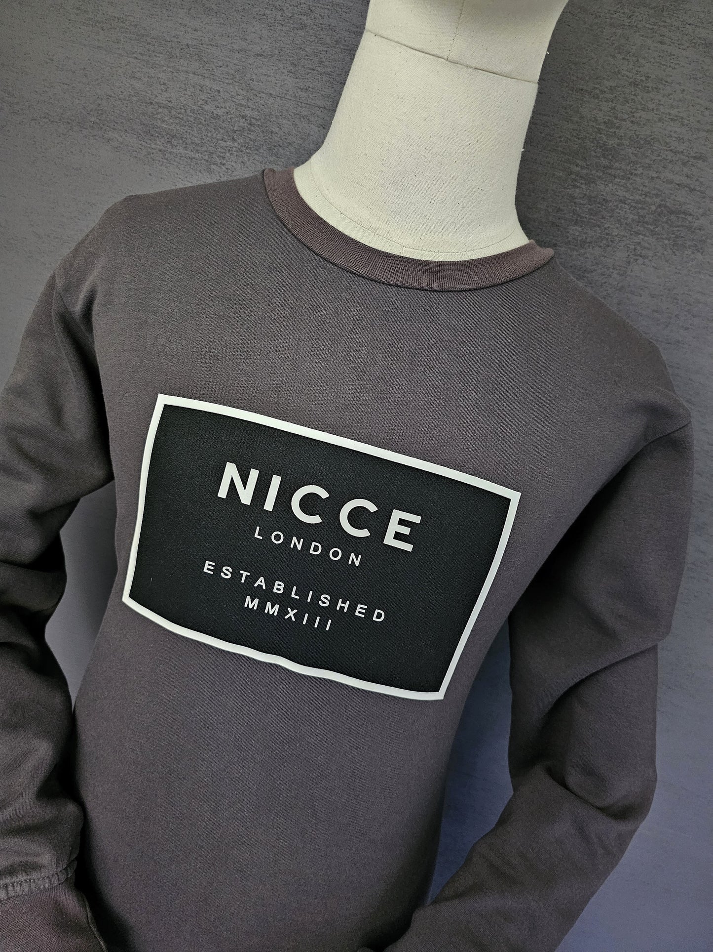 NICCE Classic Cotton Print Sweatshirt