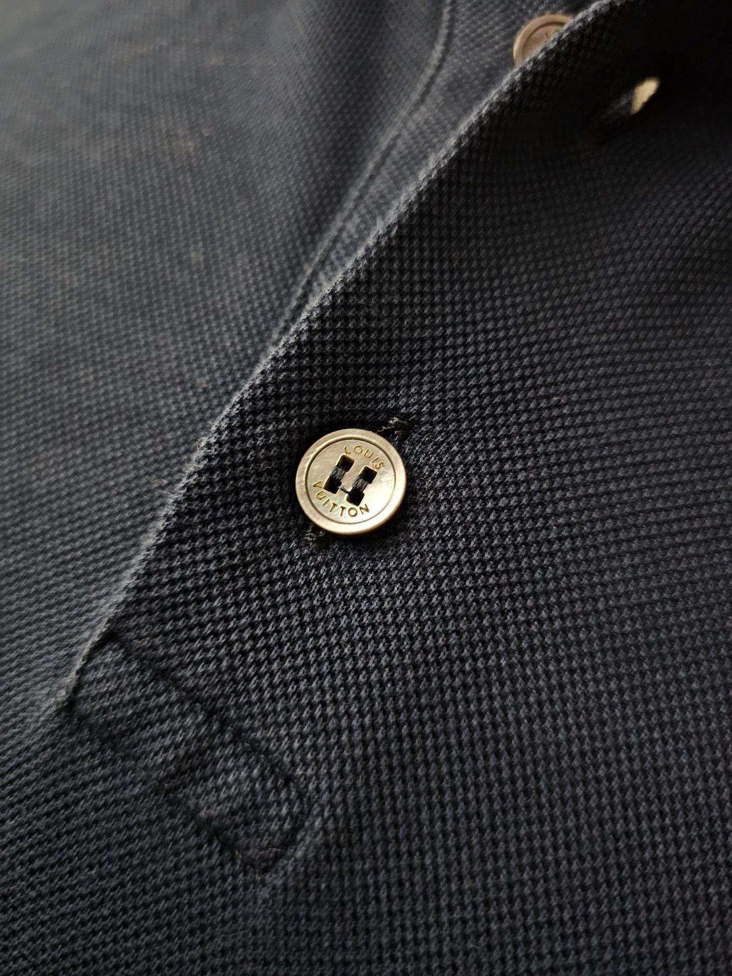 LOUIS VUITTON Classic Short-Sleeved Pique Polo