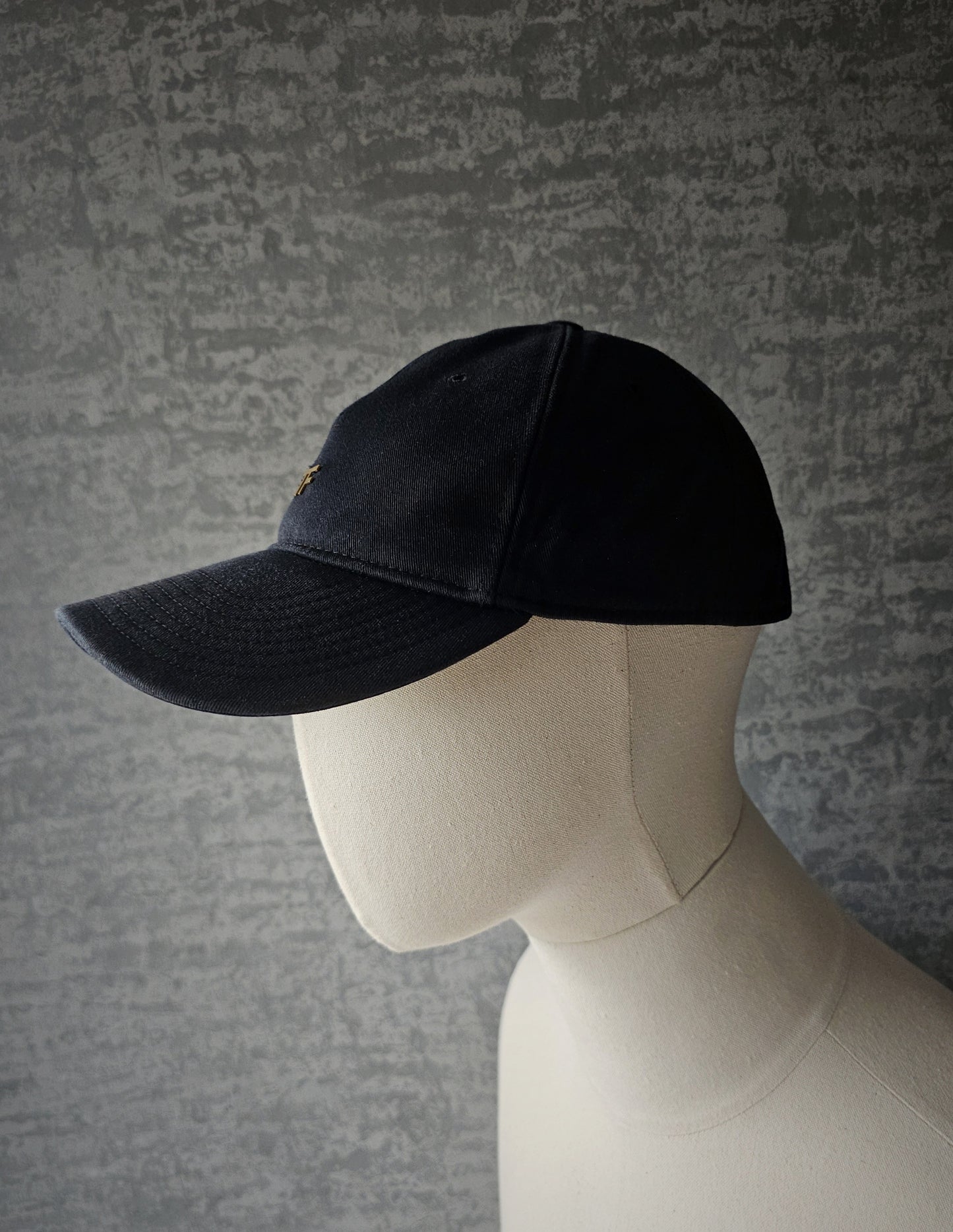 TOM FORD TF Canvas Logo Navy Baseball Cap