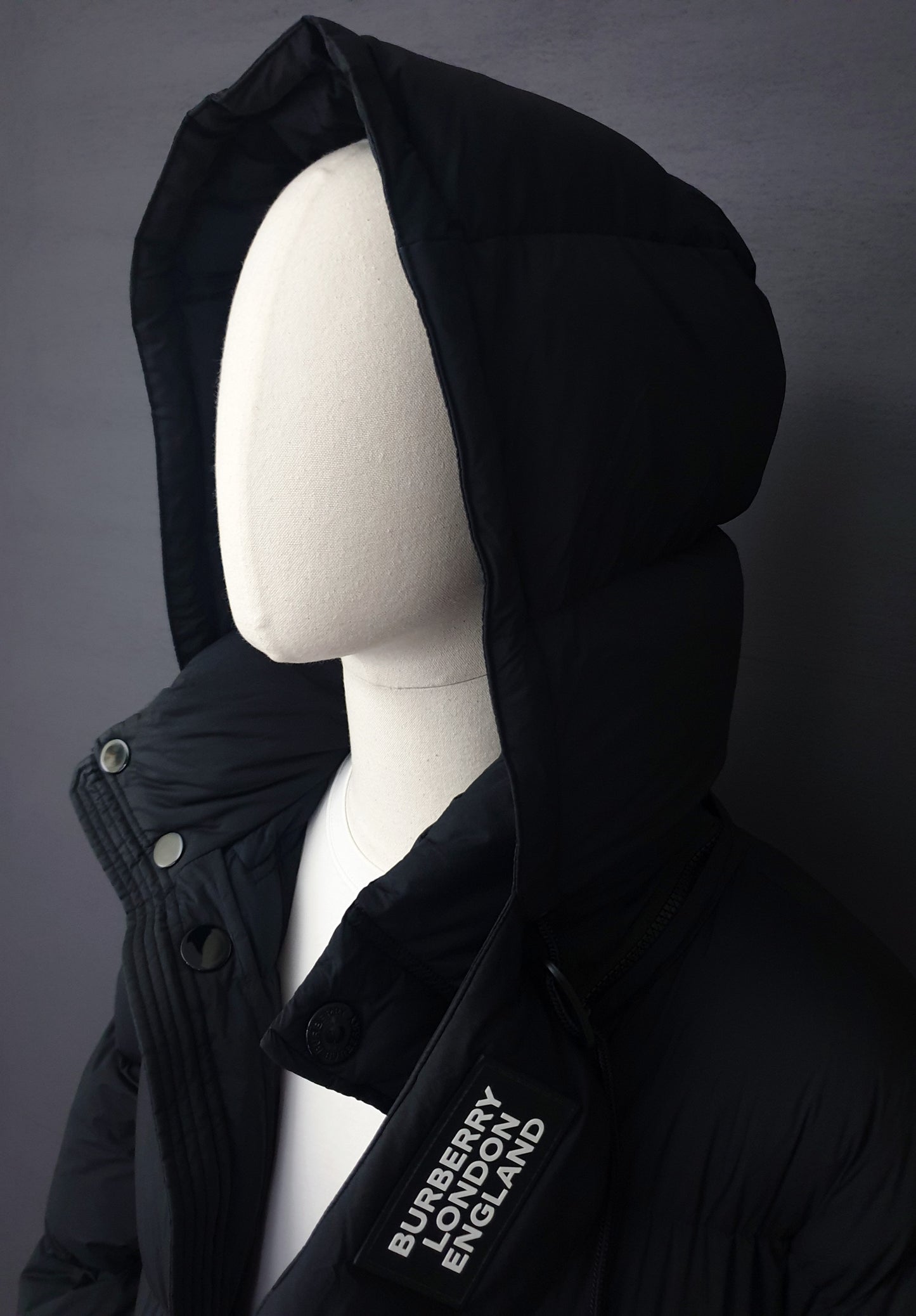 BURBERRY Lockwood Longline Puffer Jacket