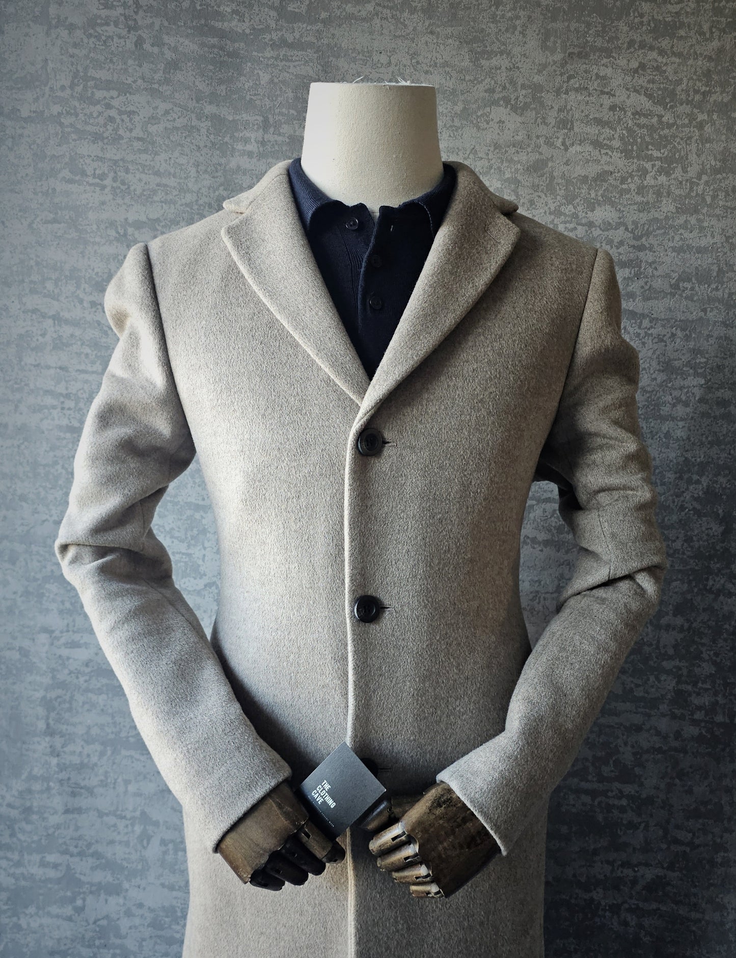 REISS Gable Wool Blend Epson Overcoat