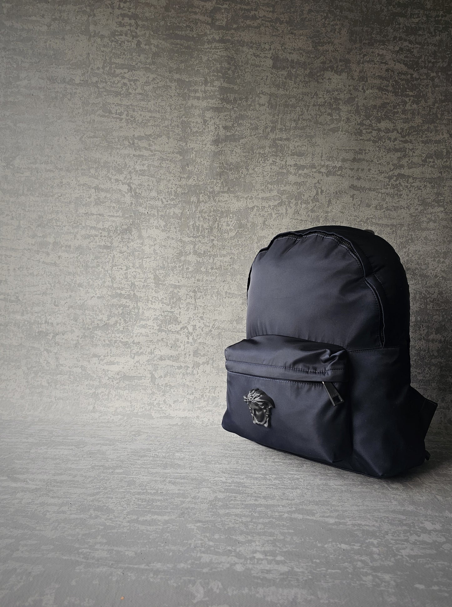 VERSACE Palazzo Medusa Navy Backpack