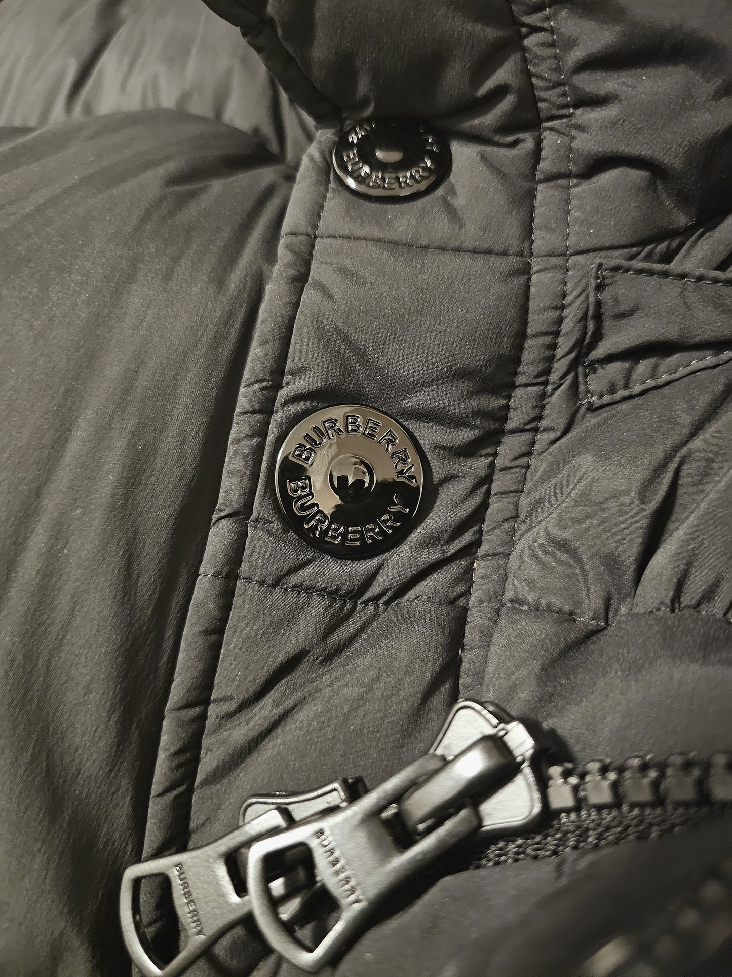 BURBERRY Lockwood Longline Puffer Jacket