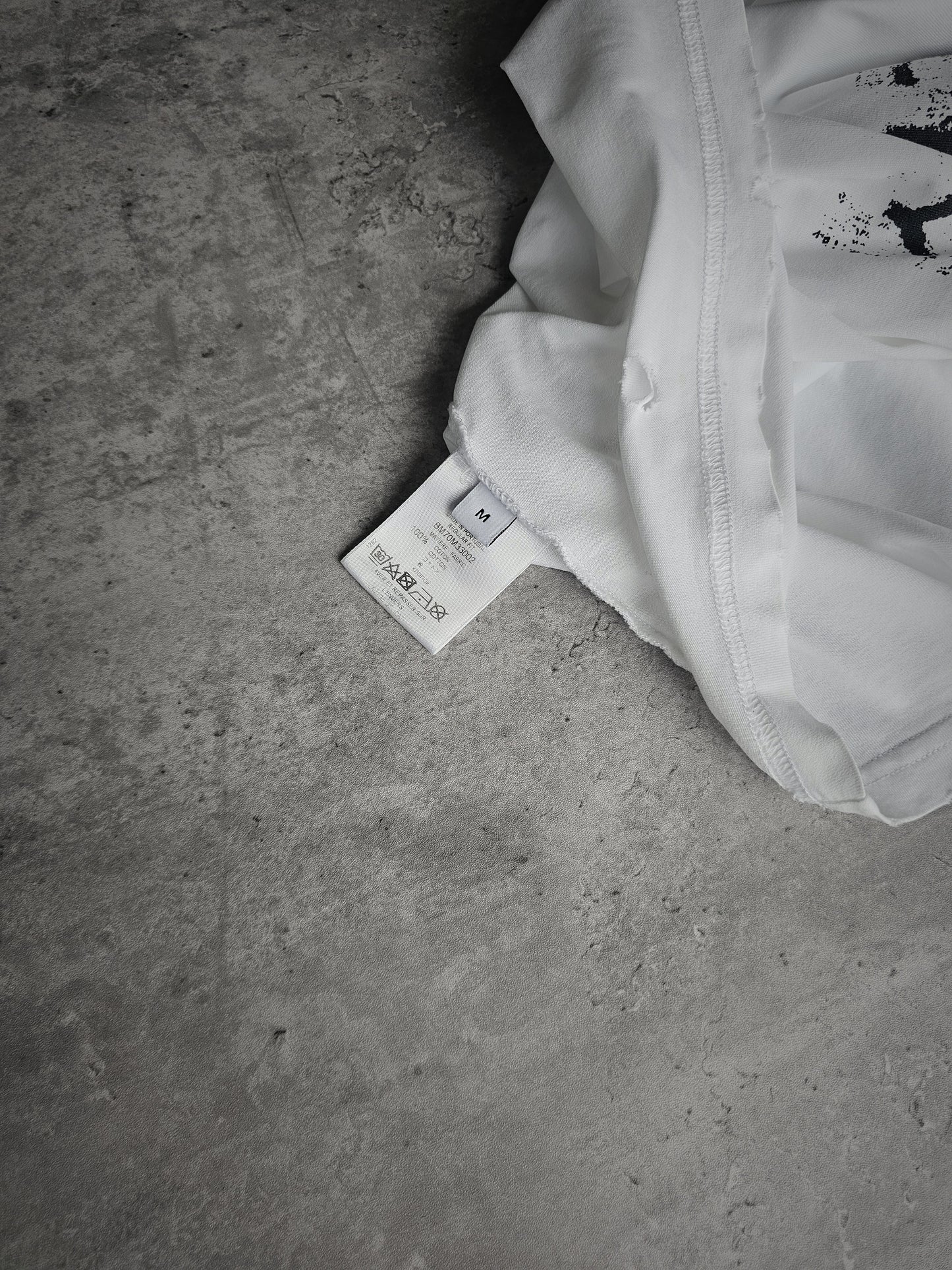 GIVENCHY Faded Distressed Logo T-Shirt
