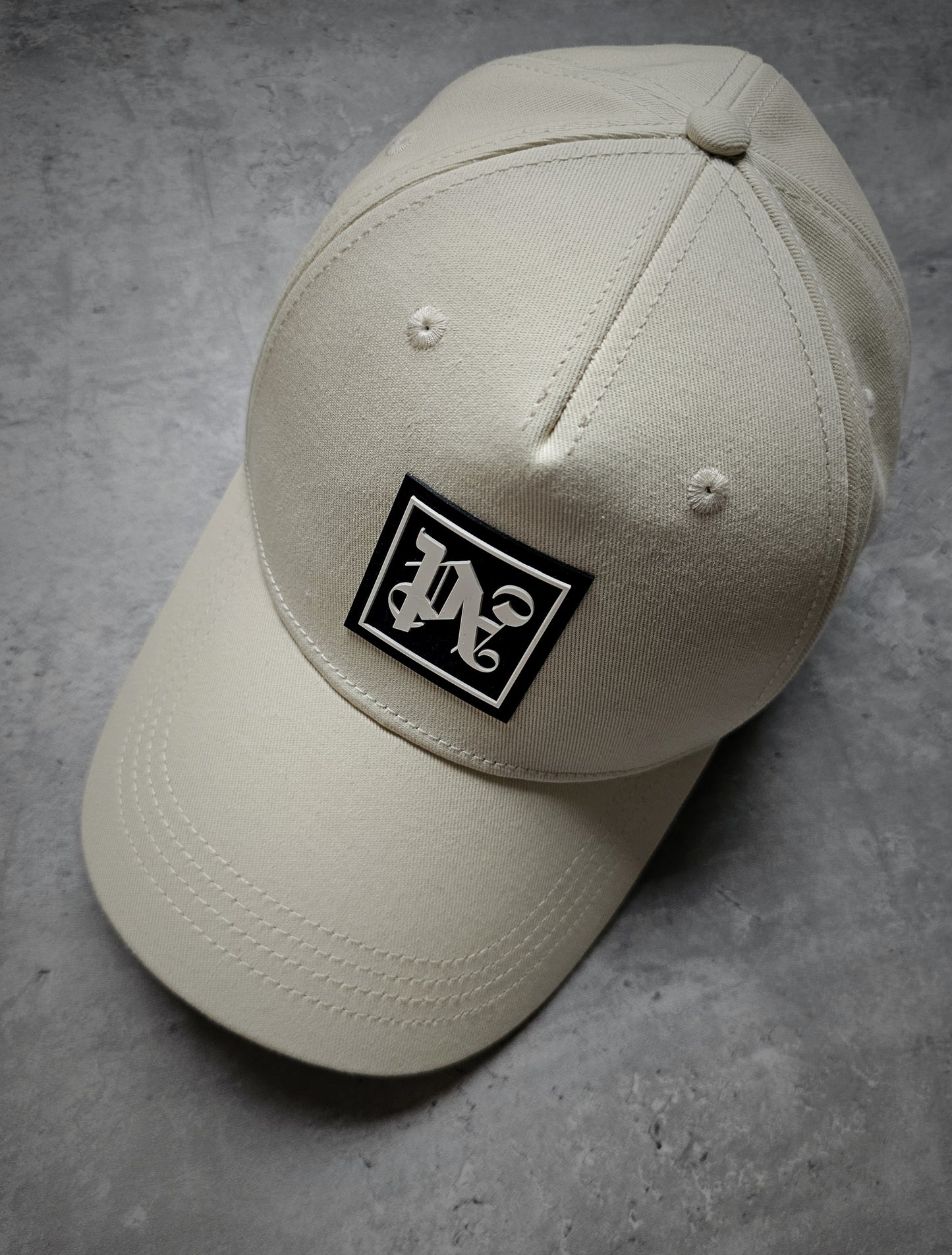 PALM ANGELS Monogram Ski Baseball Cap