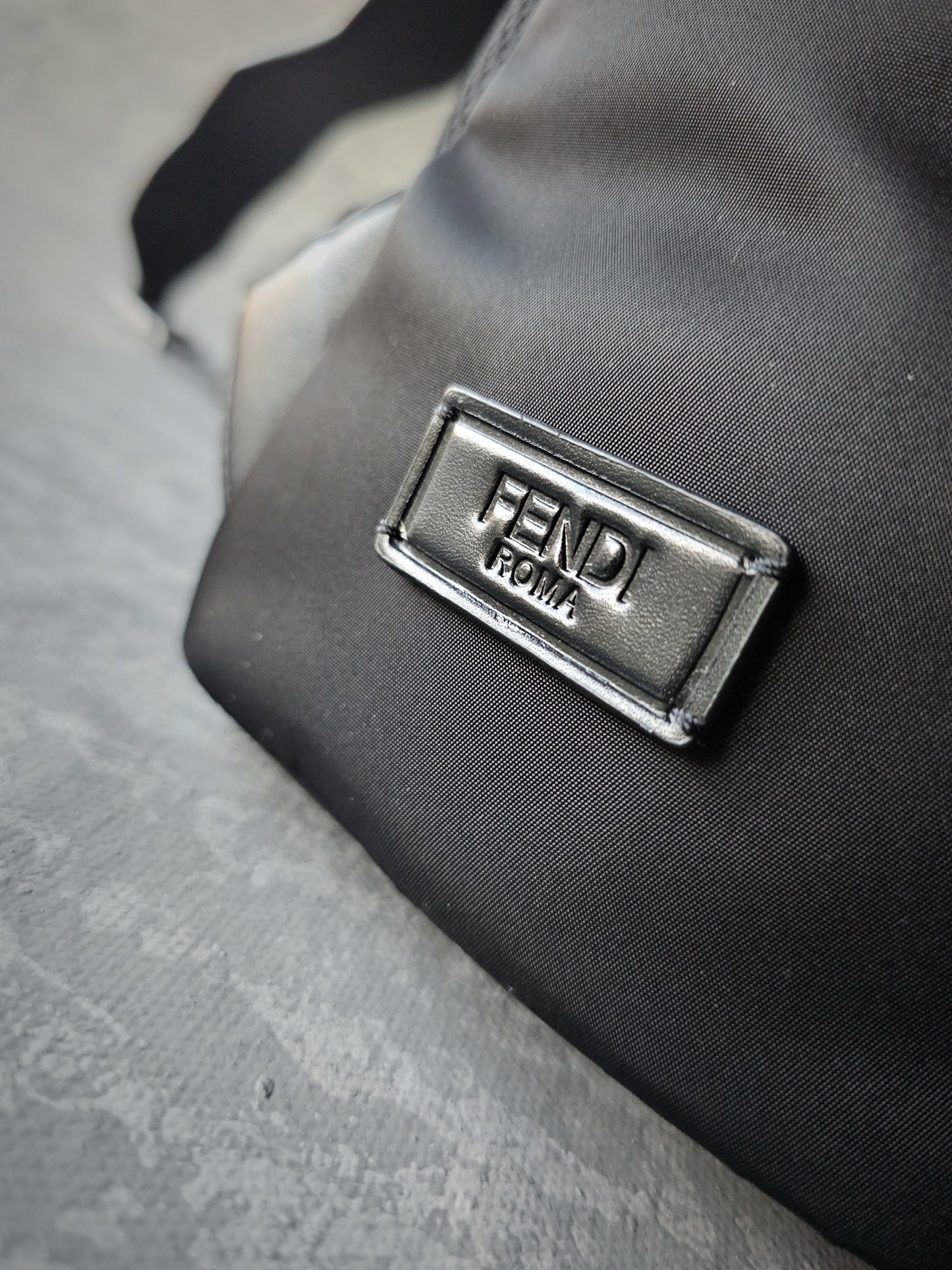 FENDI Roma Leather Lightening Backpack