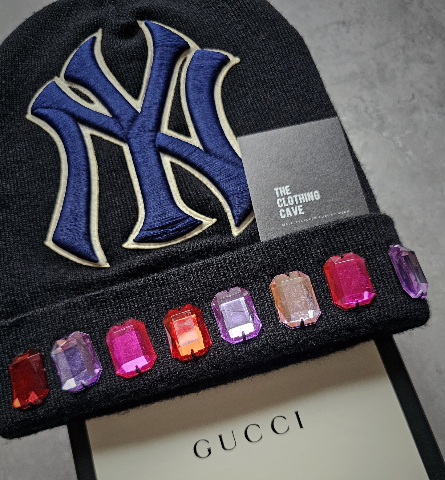 GUCCI X NY Yankees Limited Edition Wool Beanie
