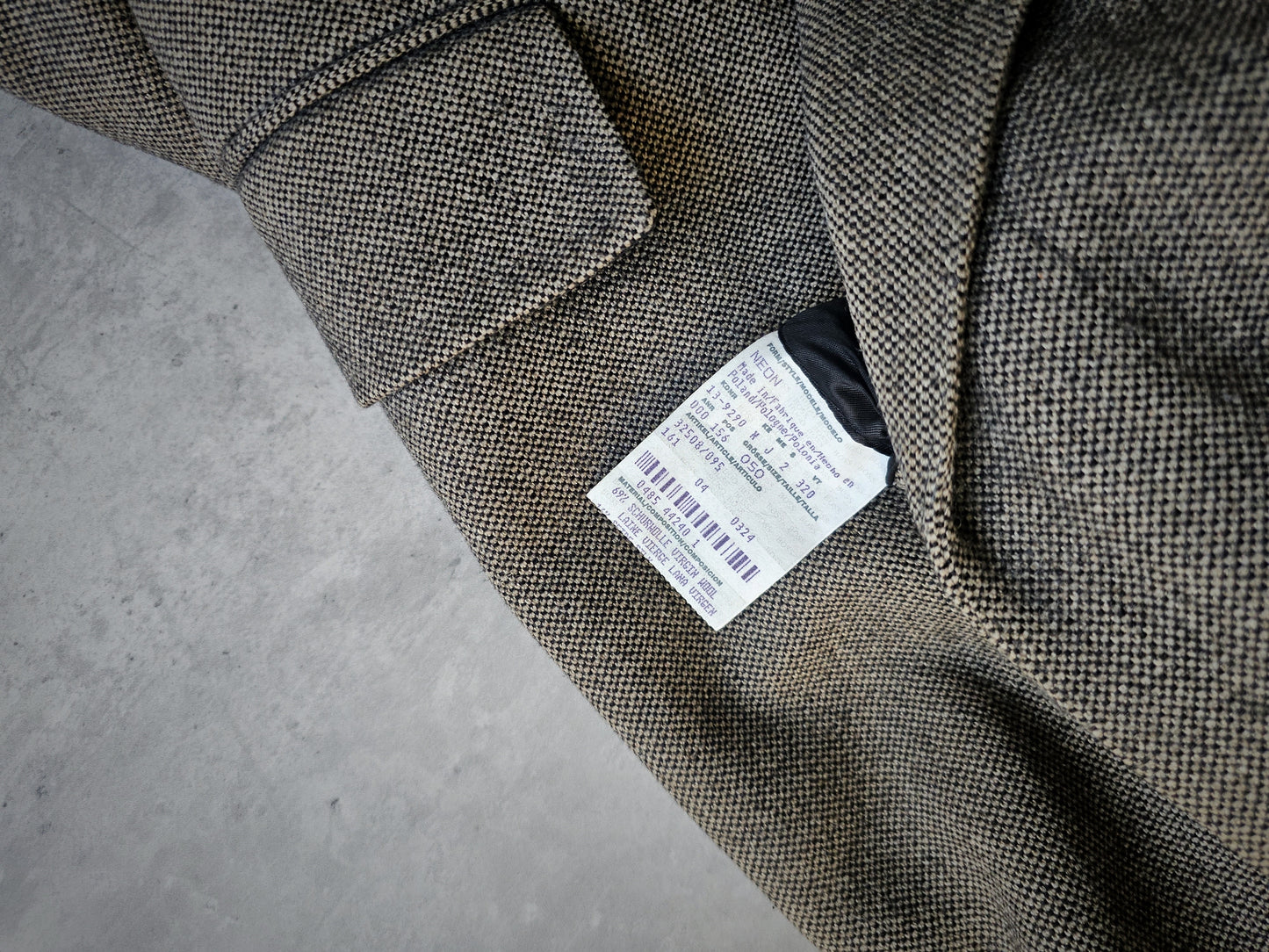 HUGO BOSS Viscose & wool Tailored Trench Coat