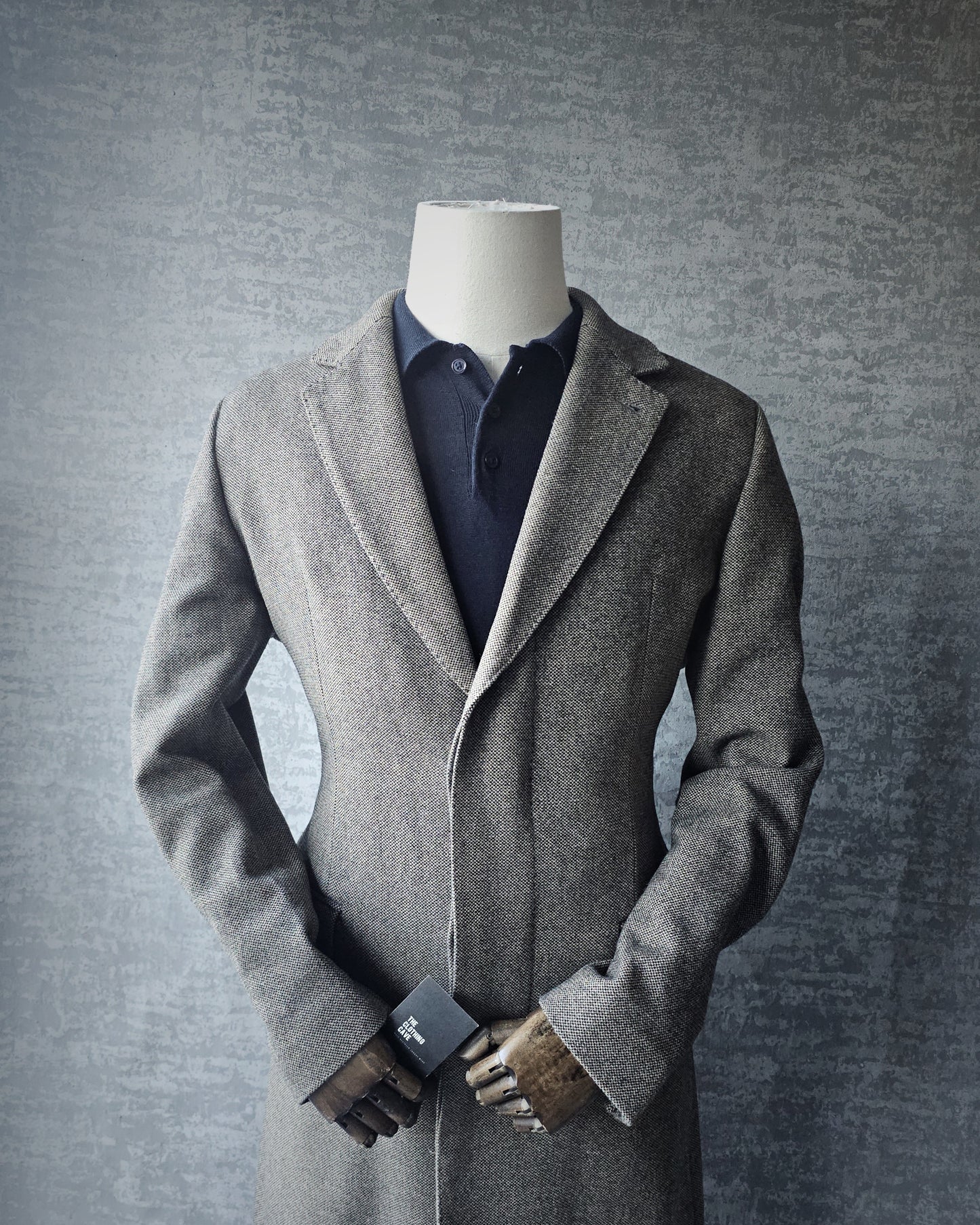 HUGO BOSS Viscose & wool Tailored Trench Coat