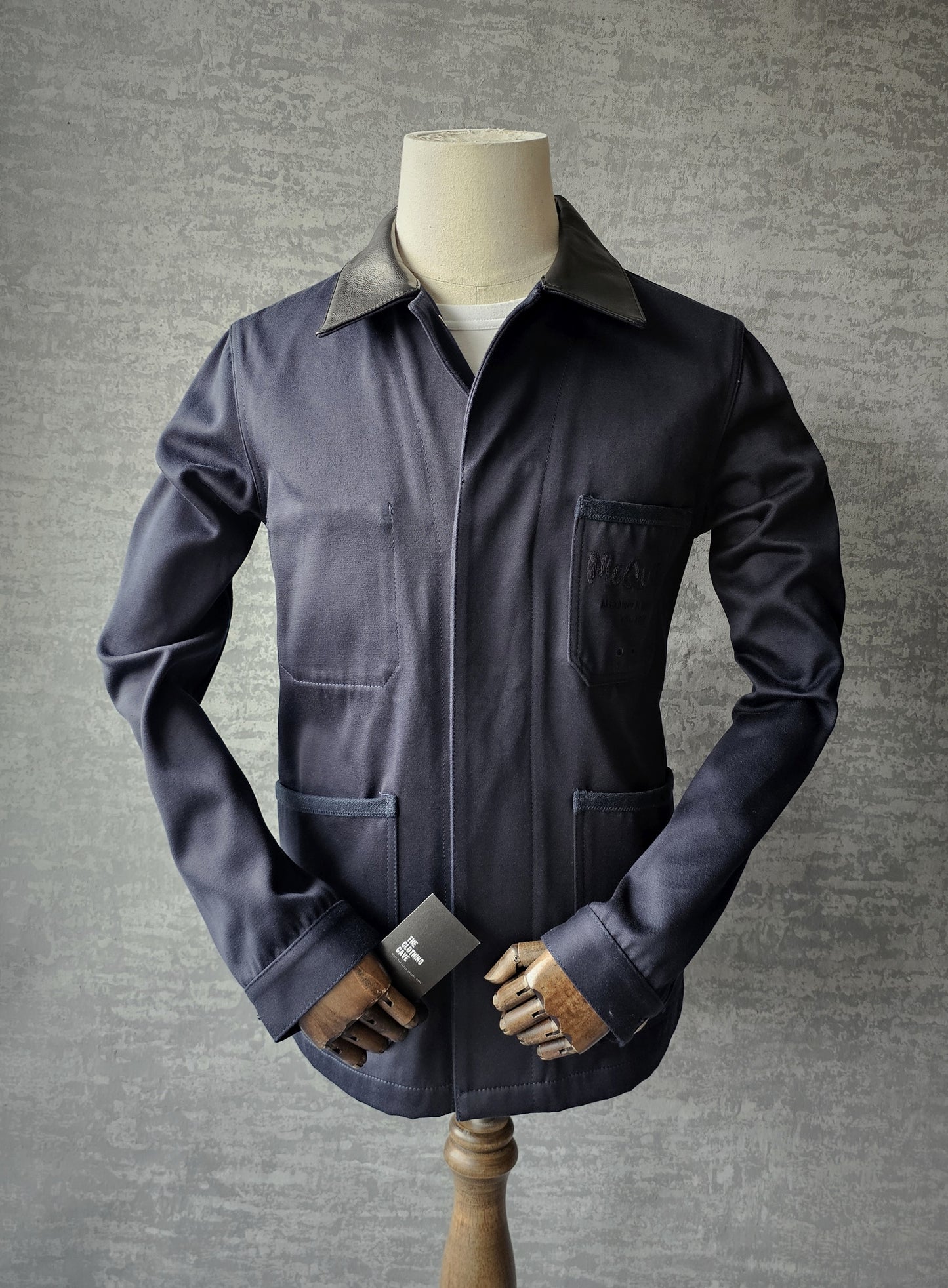 ALEXANDER MCQUEEN Logo Detailed Buttoned Jacket