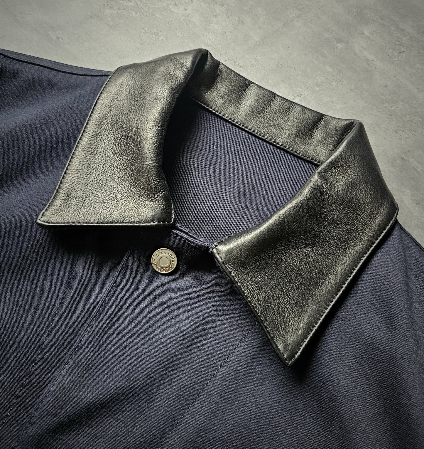 ALEXANDER MCQUEEN Logo Detailed Buttoned Jacket