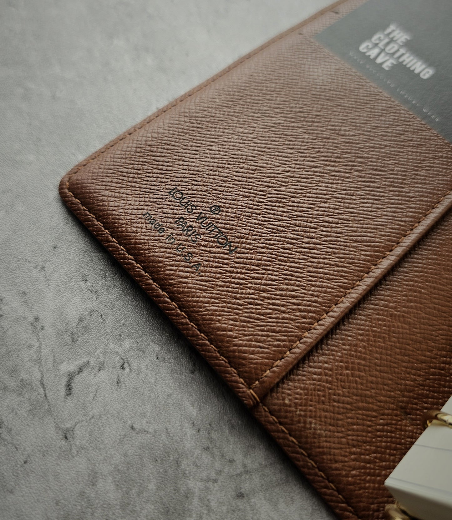 LOUIS VUITTON Monogram Small Ring Agenda Cover Planner