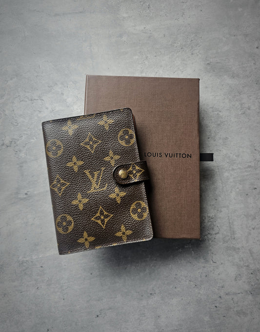 LOUIS VUITTON Monogram Small Ring Agenda Cover Planner