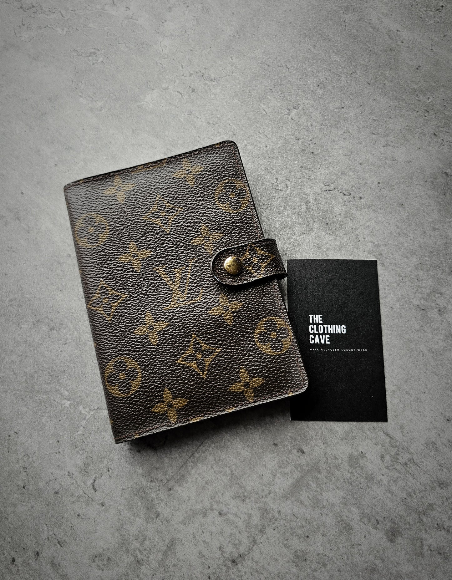 LOUIS VUITTON Monogram Small Ring Agenda Cover Planner
