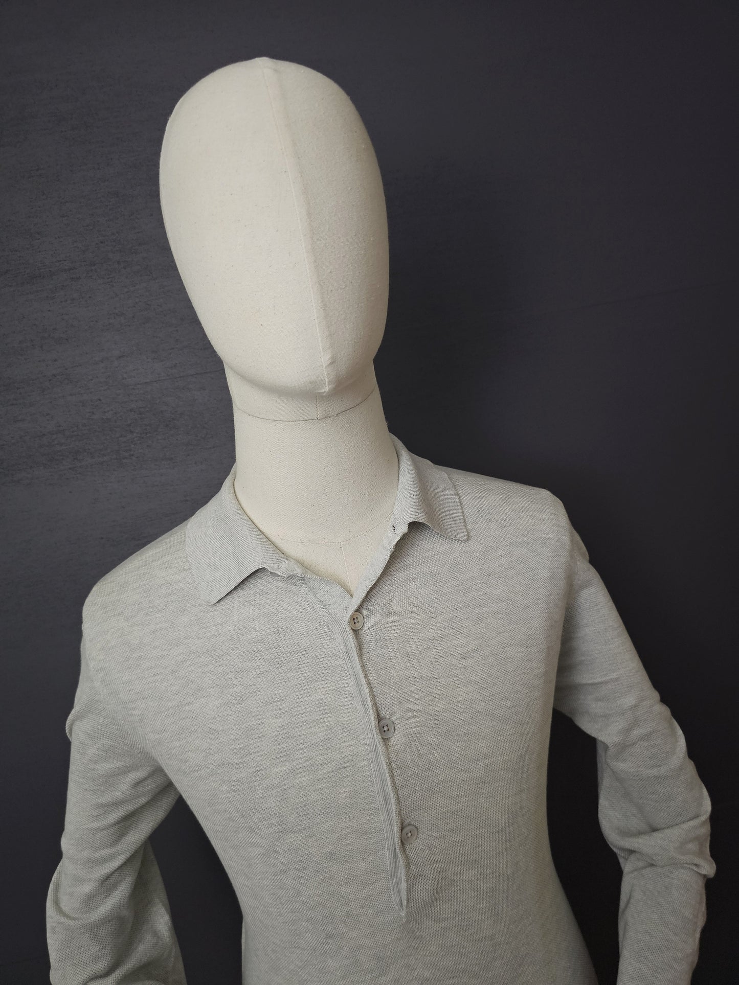 TOM FORD Slim-Fit Silk Cotton Long Sleeve Polo