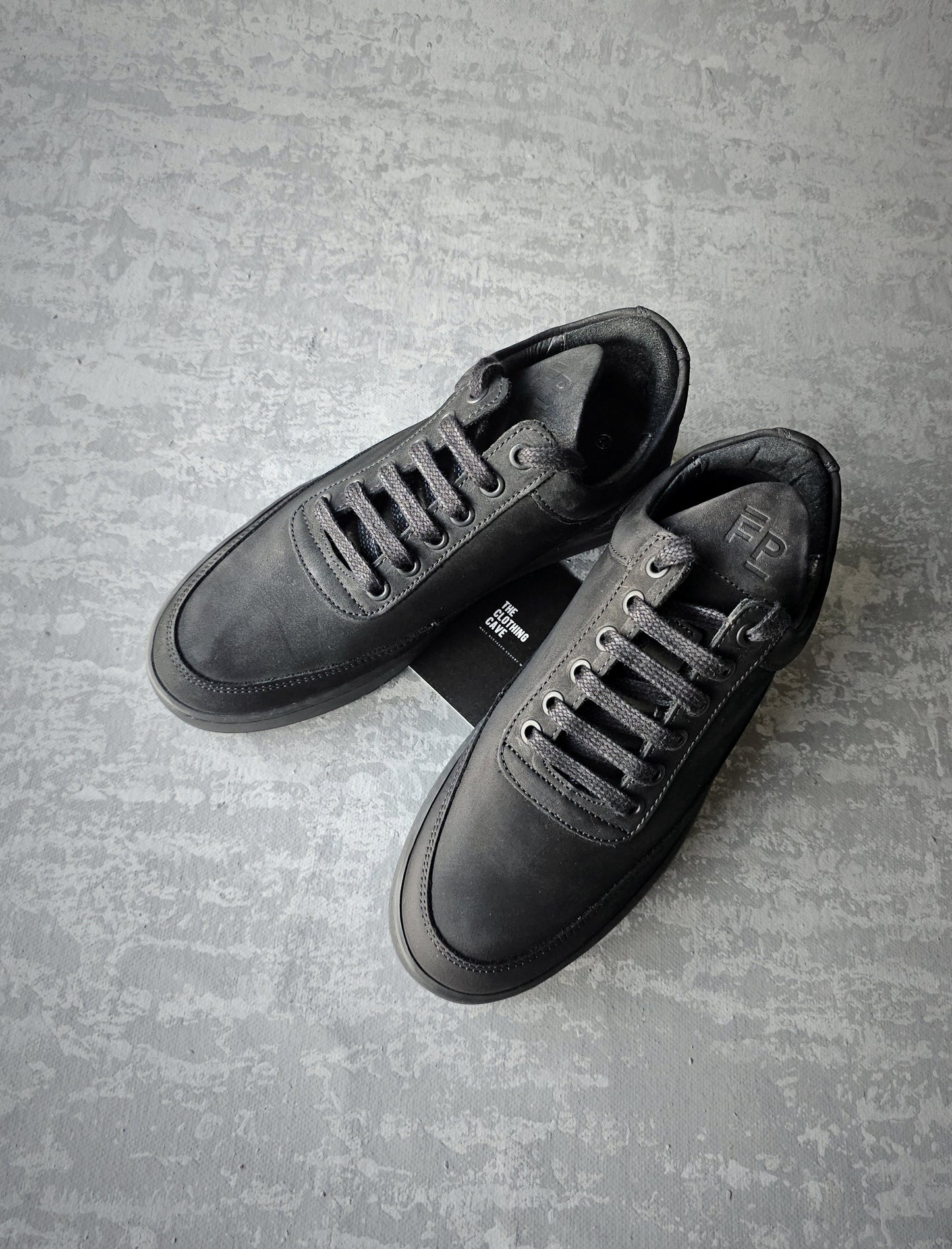 FILLING PIECES Low Top Ripple Nubuck Sneakers