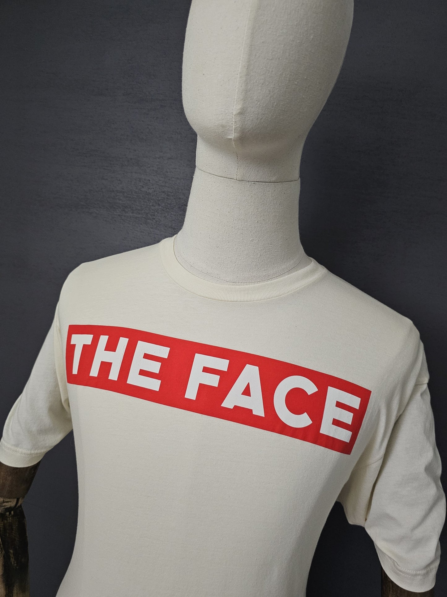 GUCCI "The Face" Oversized Crew Neck T-Shirt