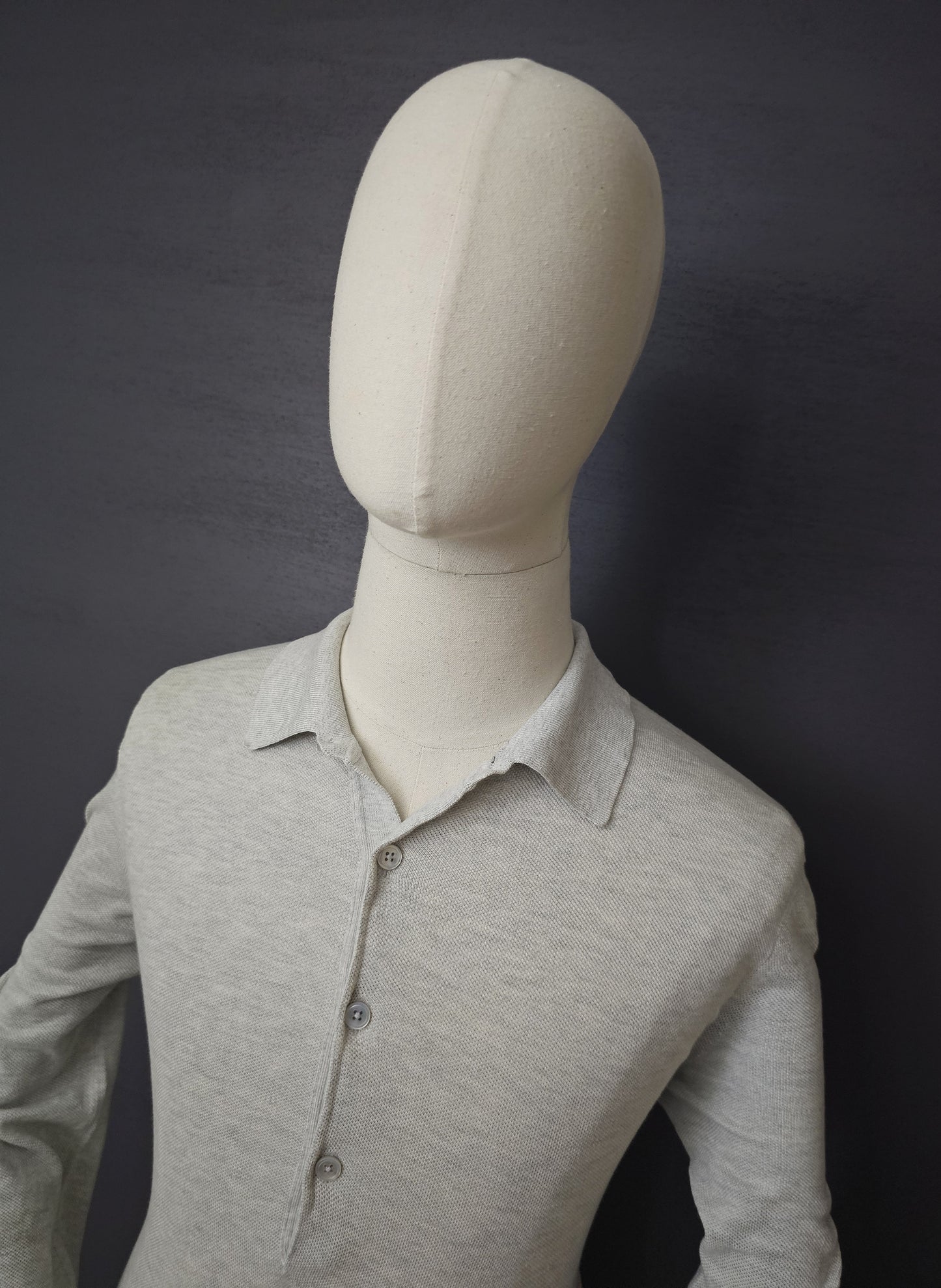 TOM FORD Slim-Fit Silk Cotton Long Sleeve Polo