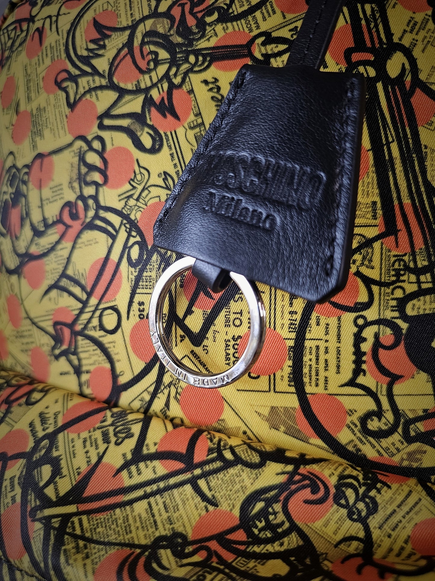 MOSCHINO COUTURE Cartoon Logo Backpack