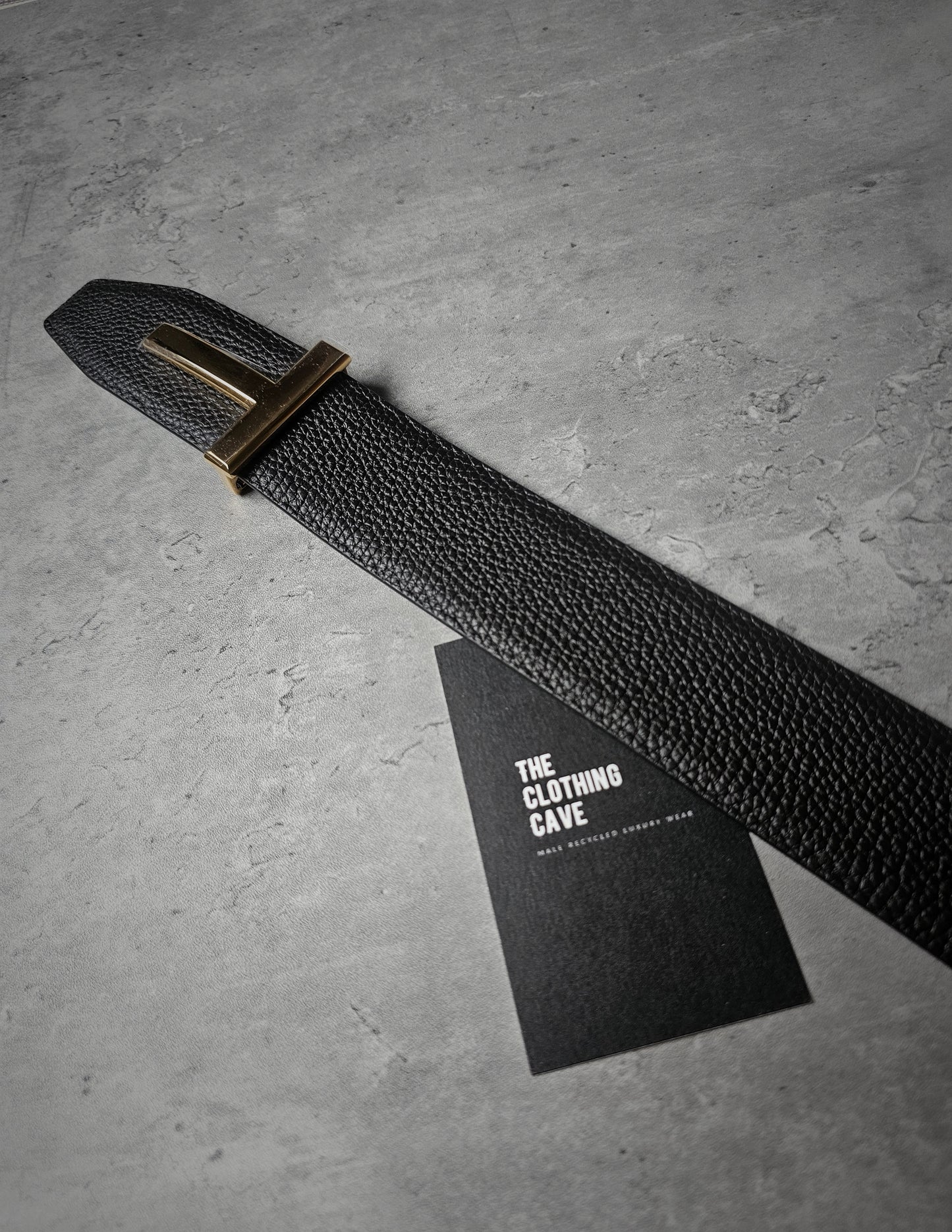 TOM FORD T Buckle Soft Grain Reversible 40mm Belt in Brown & Black *BRAND NEW*