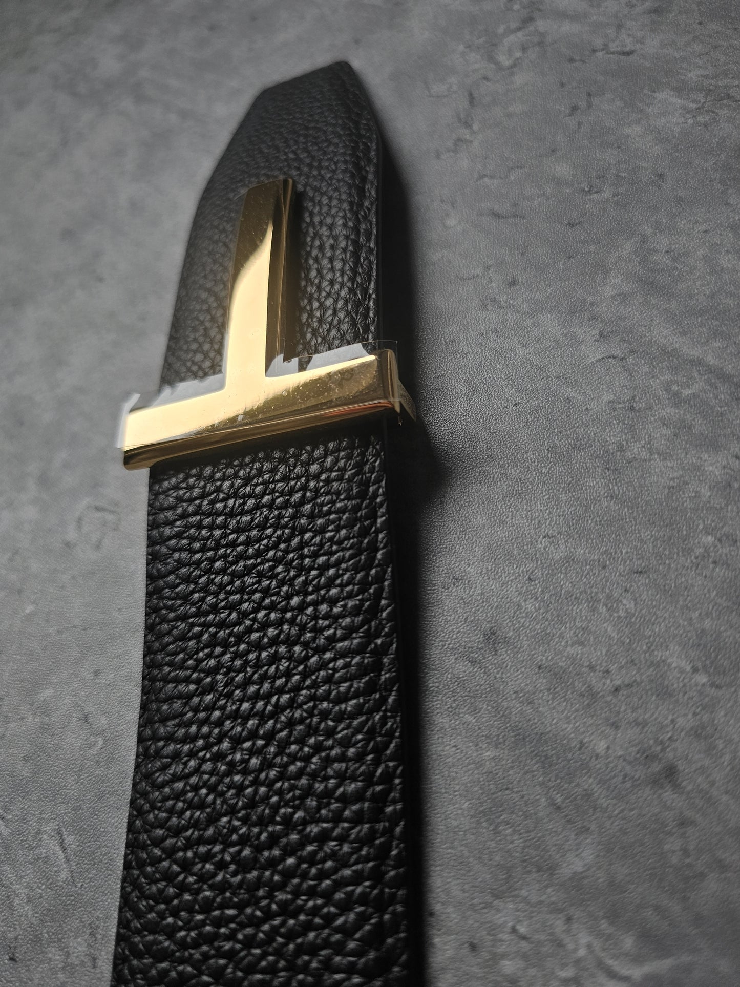 TOM FORD T Buckle Soft Grain Reversible 40mm Belt in Brown & Black *BRAND NEW*