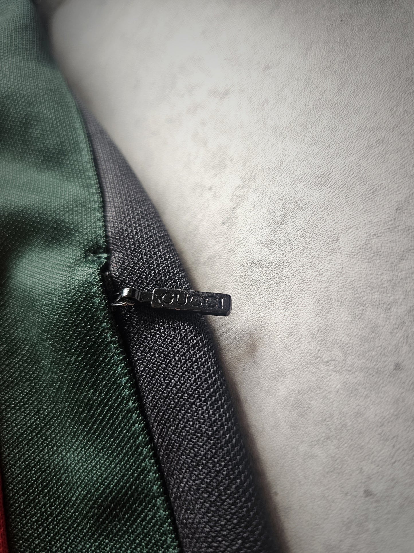 GUCCI Web-Striped Jersey Bomber Hooded Jacket