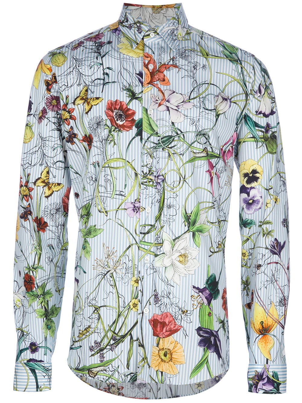 GUCCI Mini Infinity Floral Shirt