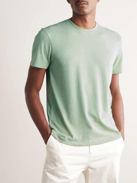 TOM FORD Cotton Crew Neck Slim Fit T-Shirt