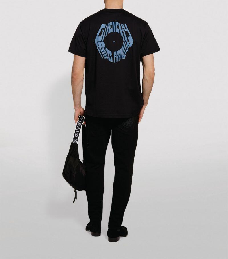 GIVENCHY Eagle Print Cotton T-Shirt