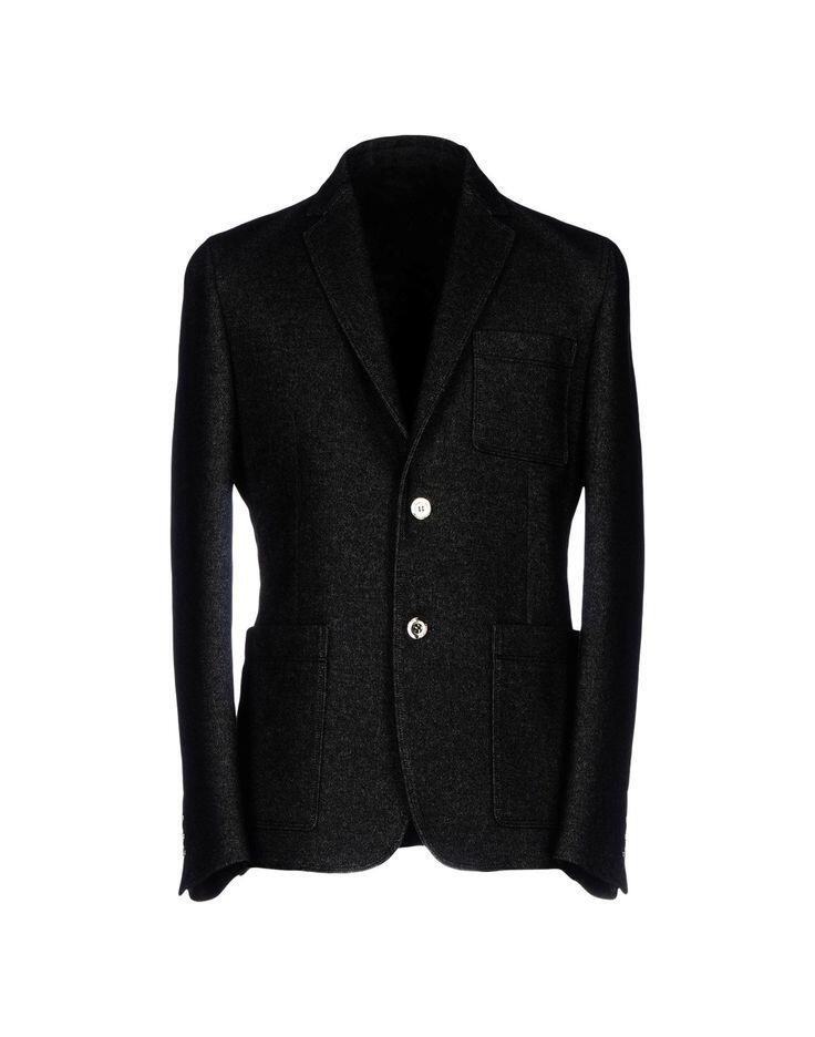 VERSACE Collection Single Breasted Denim Style Blazer