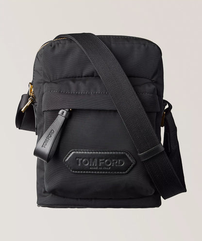 TOM FORD Recycled Embossed Mini-Messenger Bag