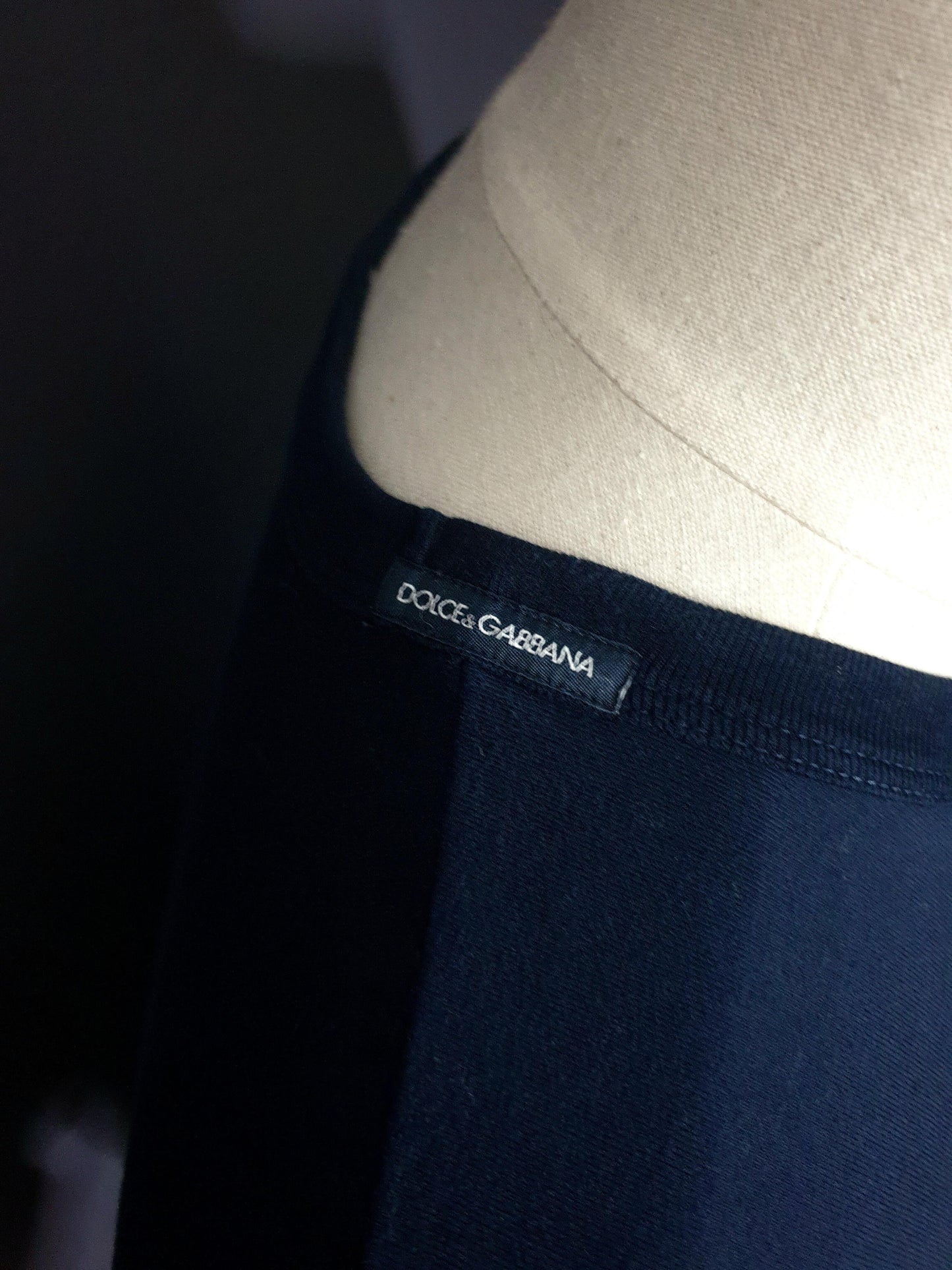 DOLCE & GABBANA Cotton Navy T-Shirt