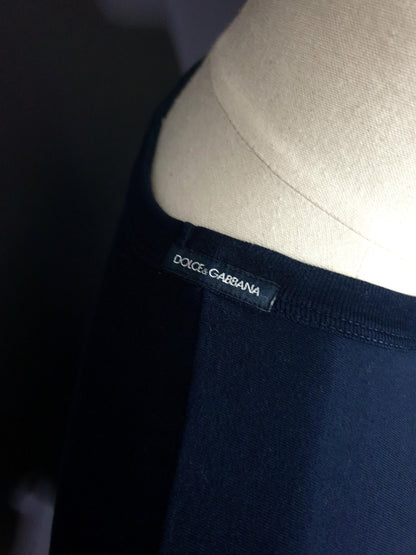 DOLCE & GABBANA Cotton Navy T-Shirt