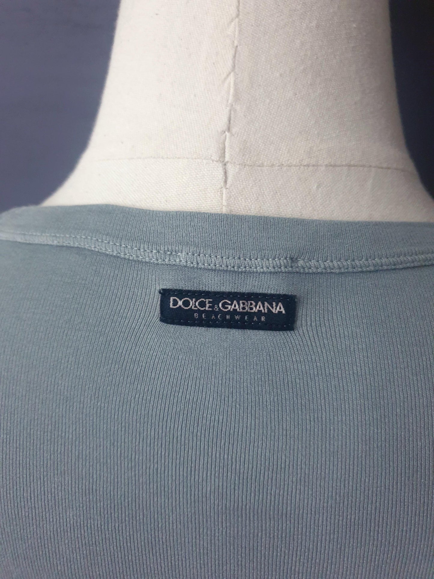 DOLCE & GABBANA Long Sleeve Dyed T-Shirt