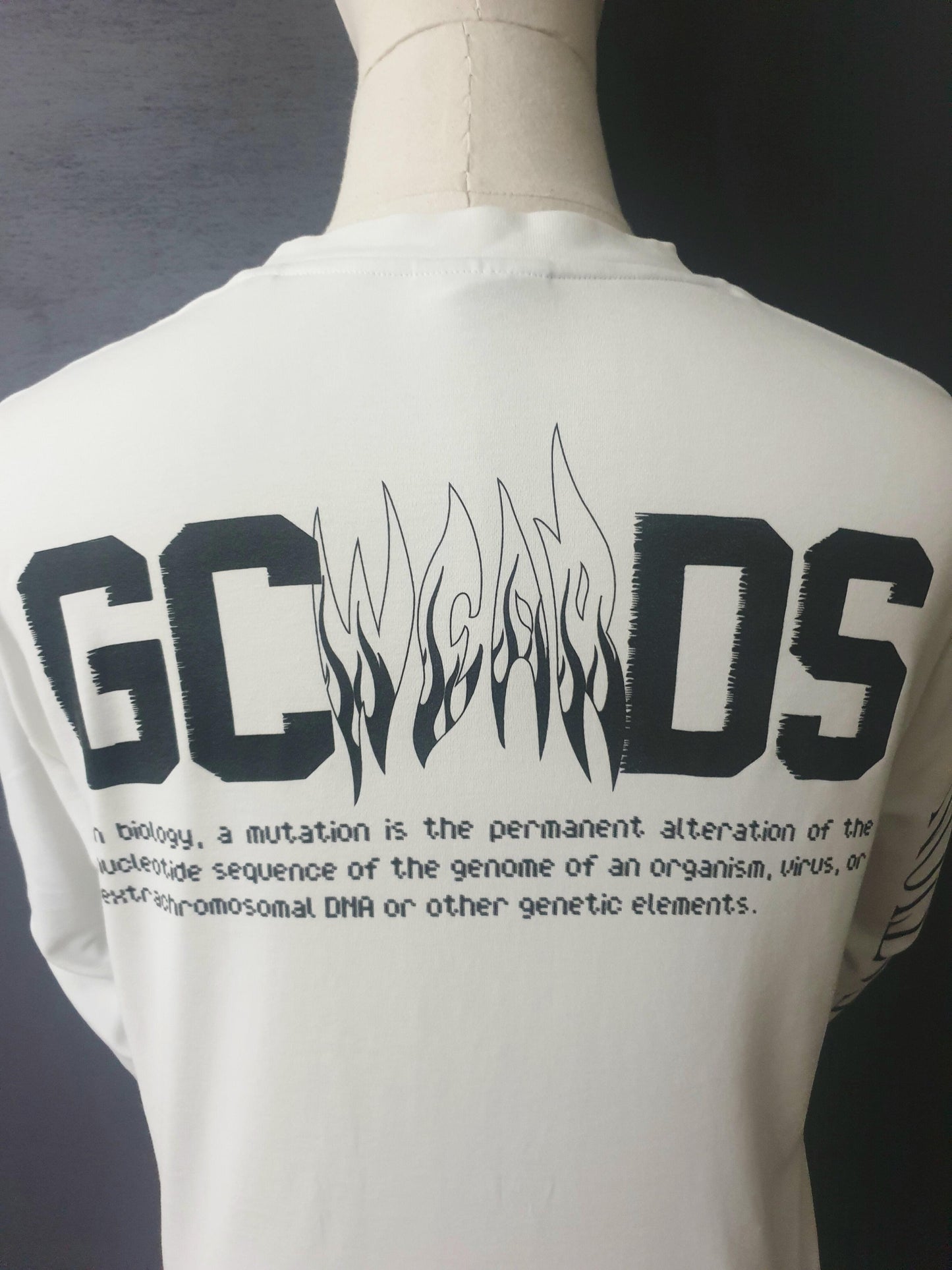 GCDS Mutation Print Long Sleeve T-Shirt